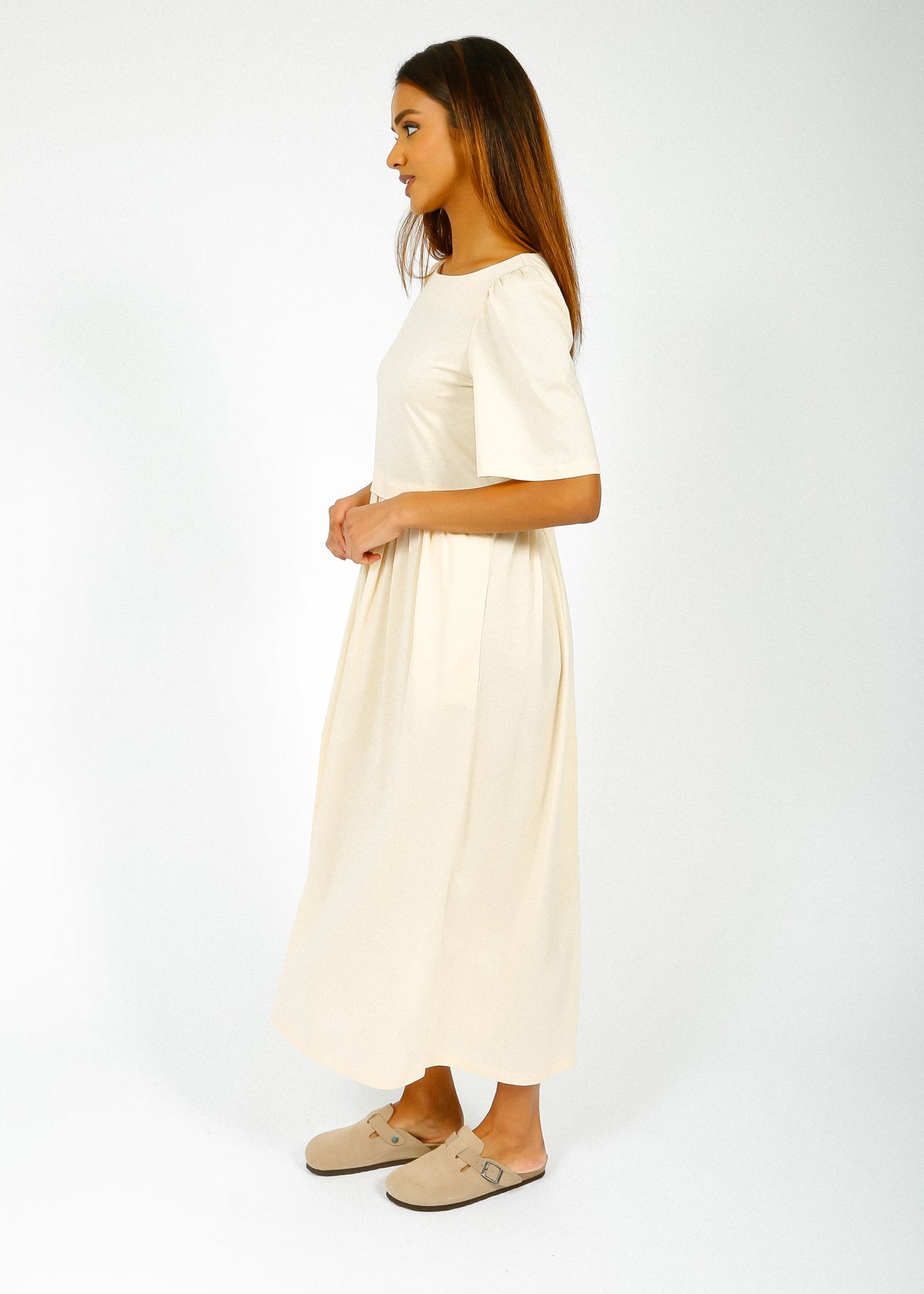 MM Snack Dress in Ivory