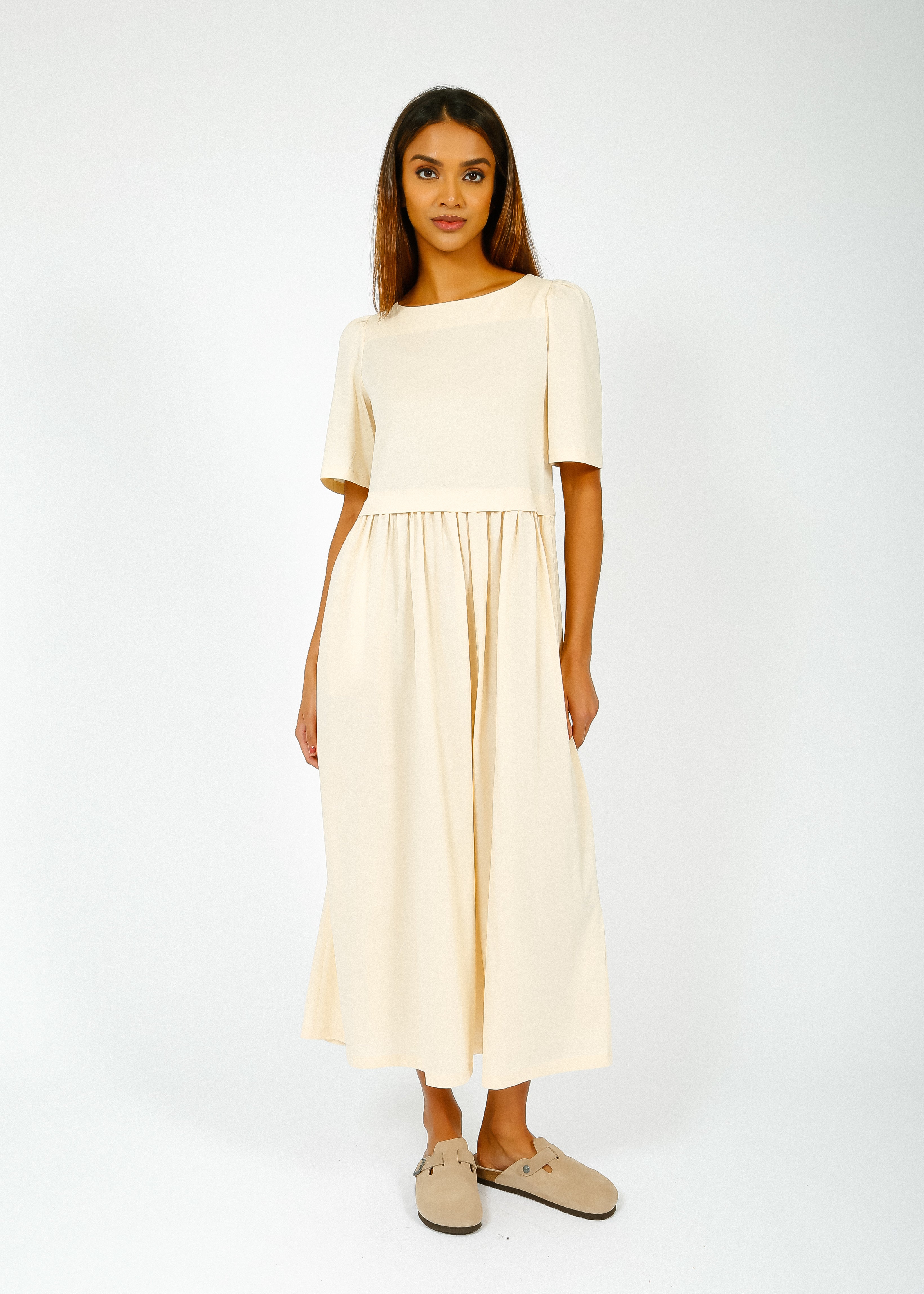 MM Snack Dress in Ivory