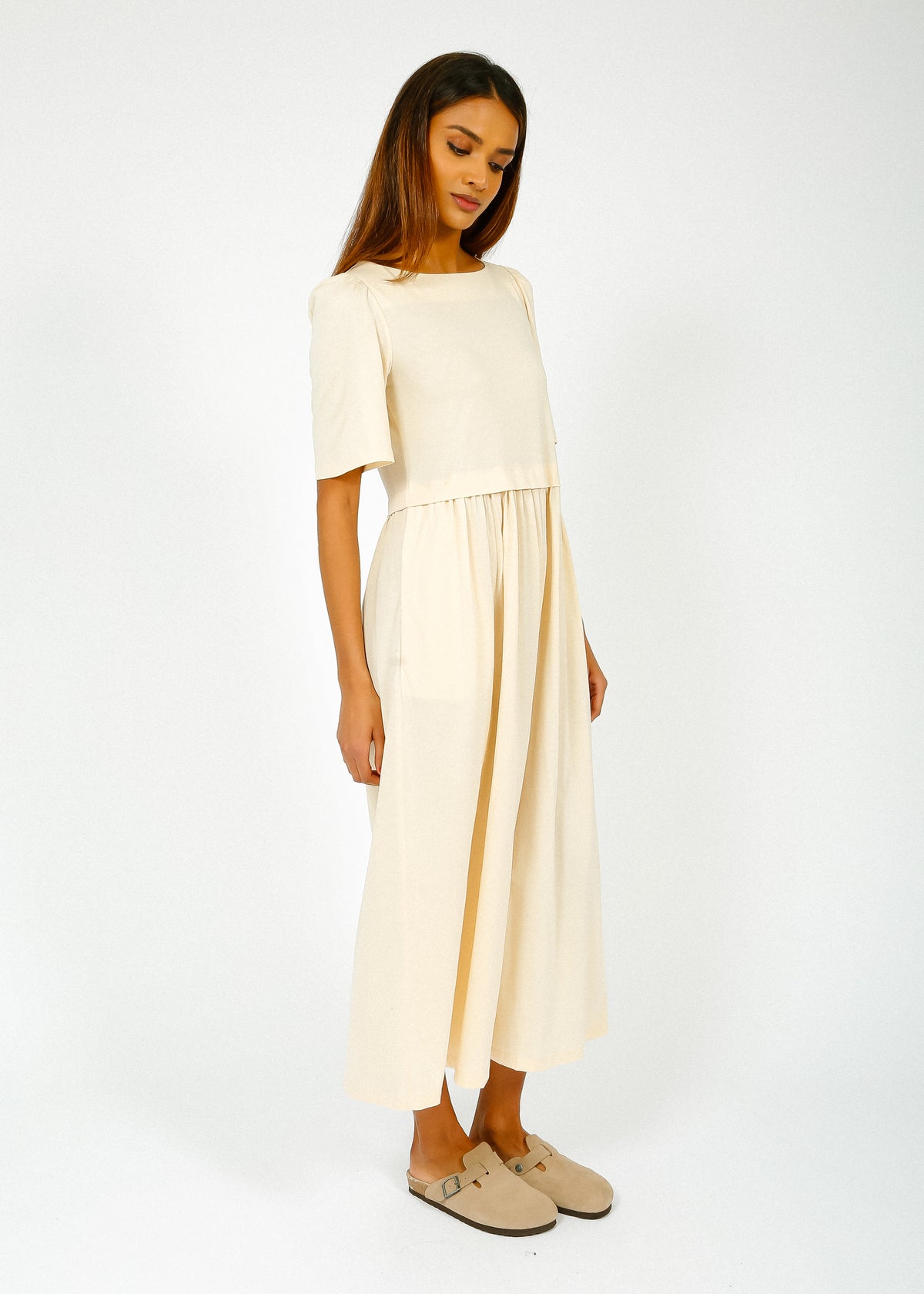 MM Snack Dress in Ivory