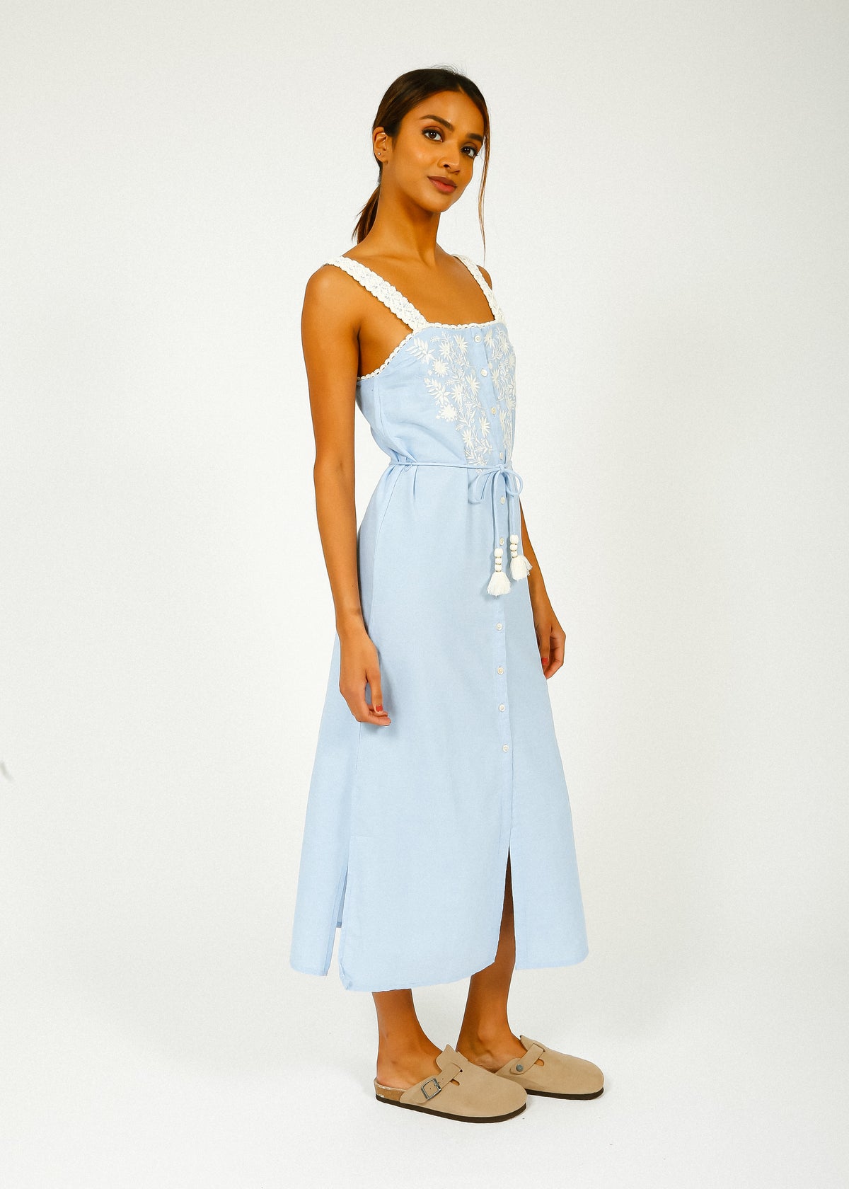 Louise Misha Guanareva Dress in Light Blue