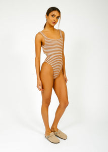 You added <b><u>HG Square Neck Swim in Cocoa, White Stripe</u></b> to your cart.