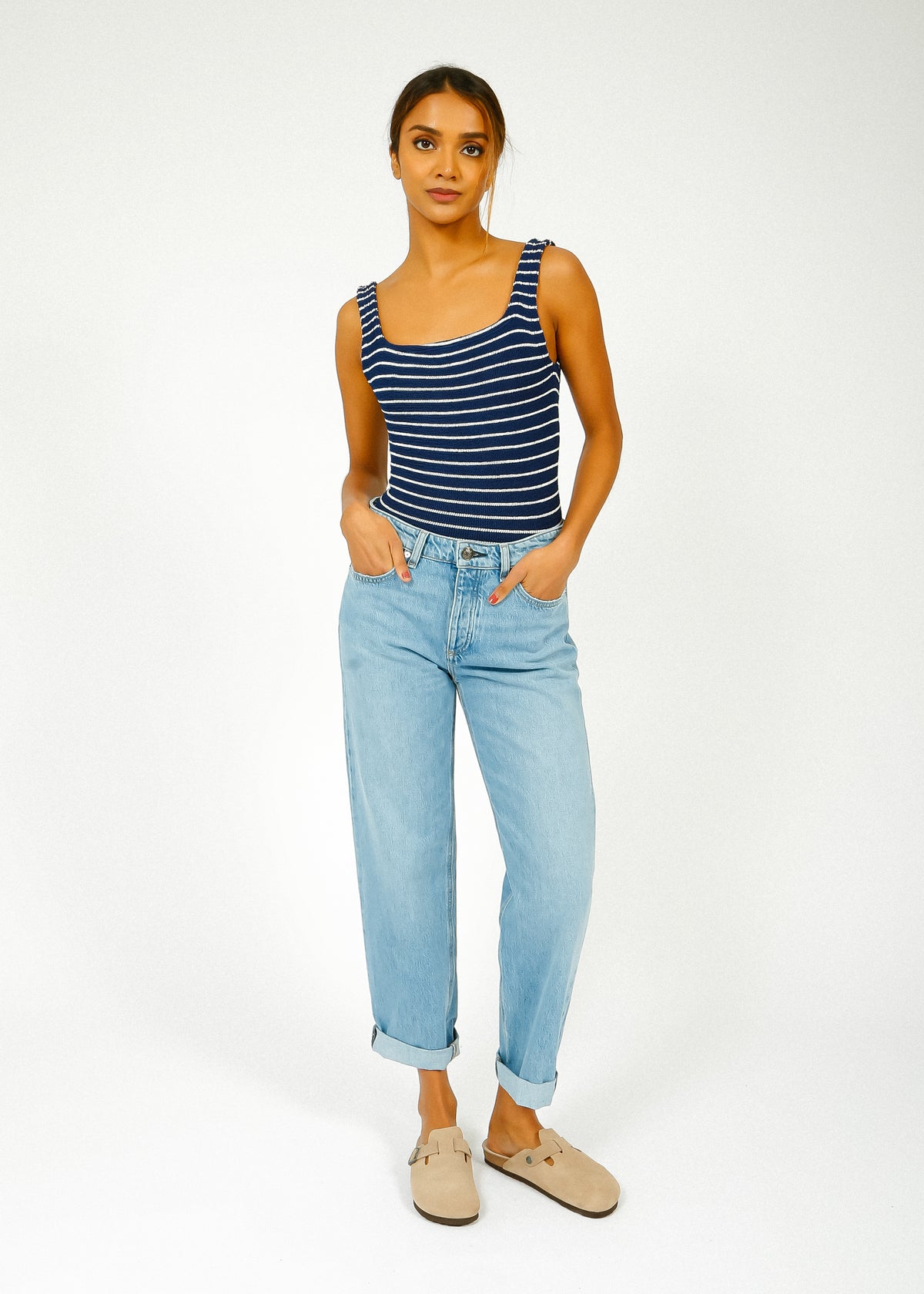 R&B  Dre Low Rise Baggy in Amal
