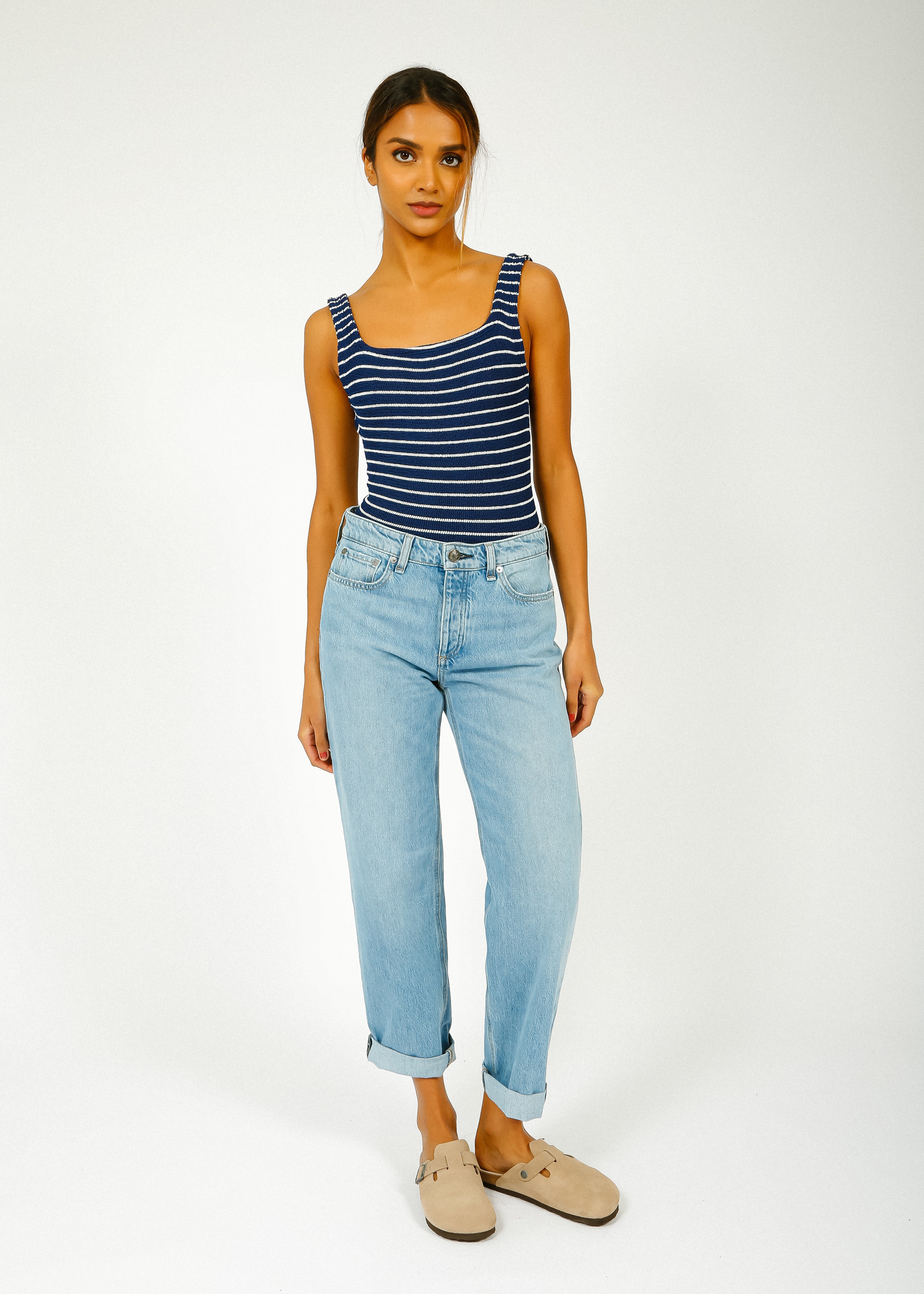 R&B  Dre Low Rise Baggy in Amal