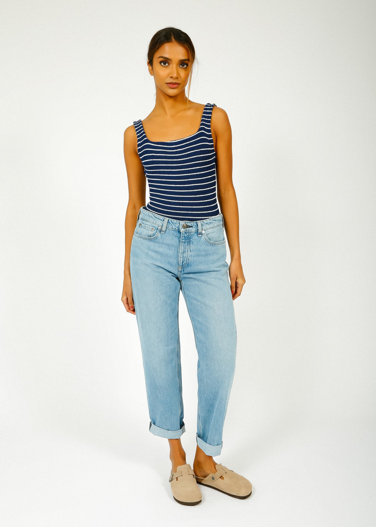 R&B  Dre Low Rise Baggy in Amal