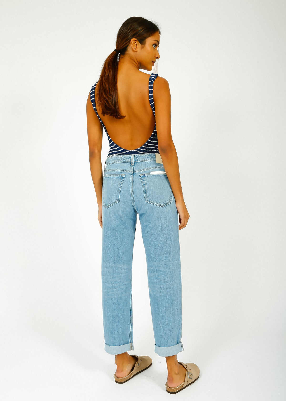 R&B  Dre Low Rise Baggy in Amal