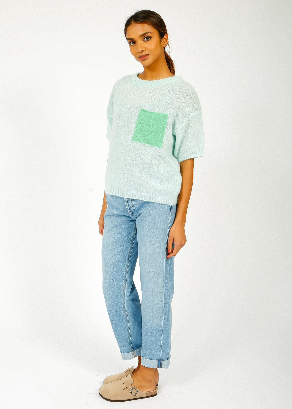 MA Babylo SS Knit in Sky