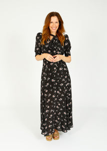 You added <b><u>QOA Rhiannon Dress in Black Daisy</u></b> to your cart.