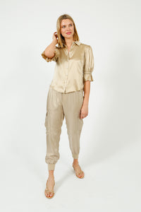 You added <b><u>Cinq à Sept Giles Pant in Khaki</u></b> to your cart.