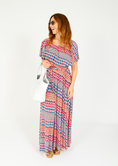 Onjenu Misty Maxi Dress in Balear