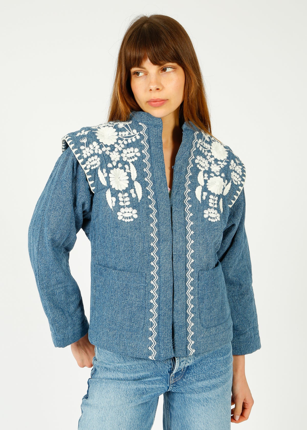 LM Maurice Jacket in Stone Blue