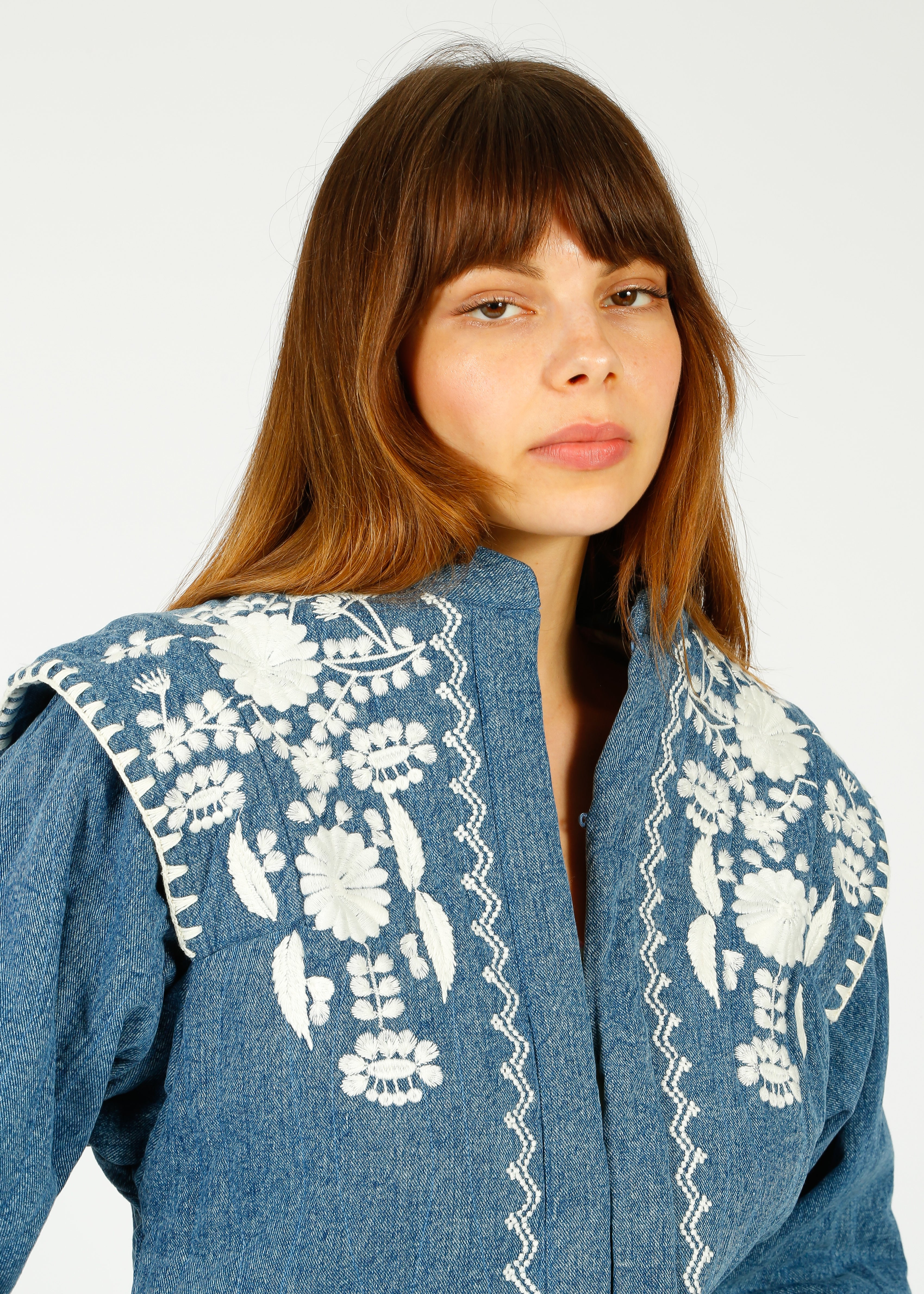 LM Maurice Jacket in Stone Blue