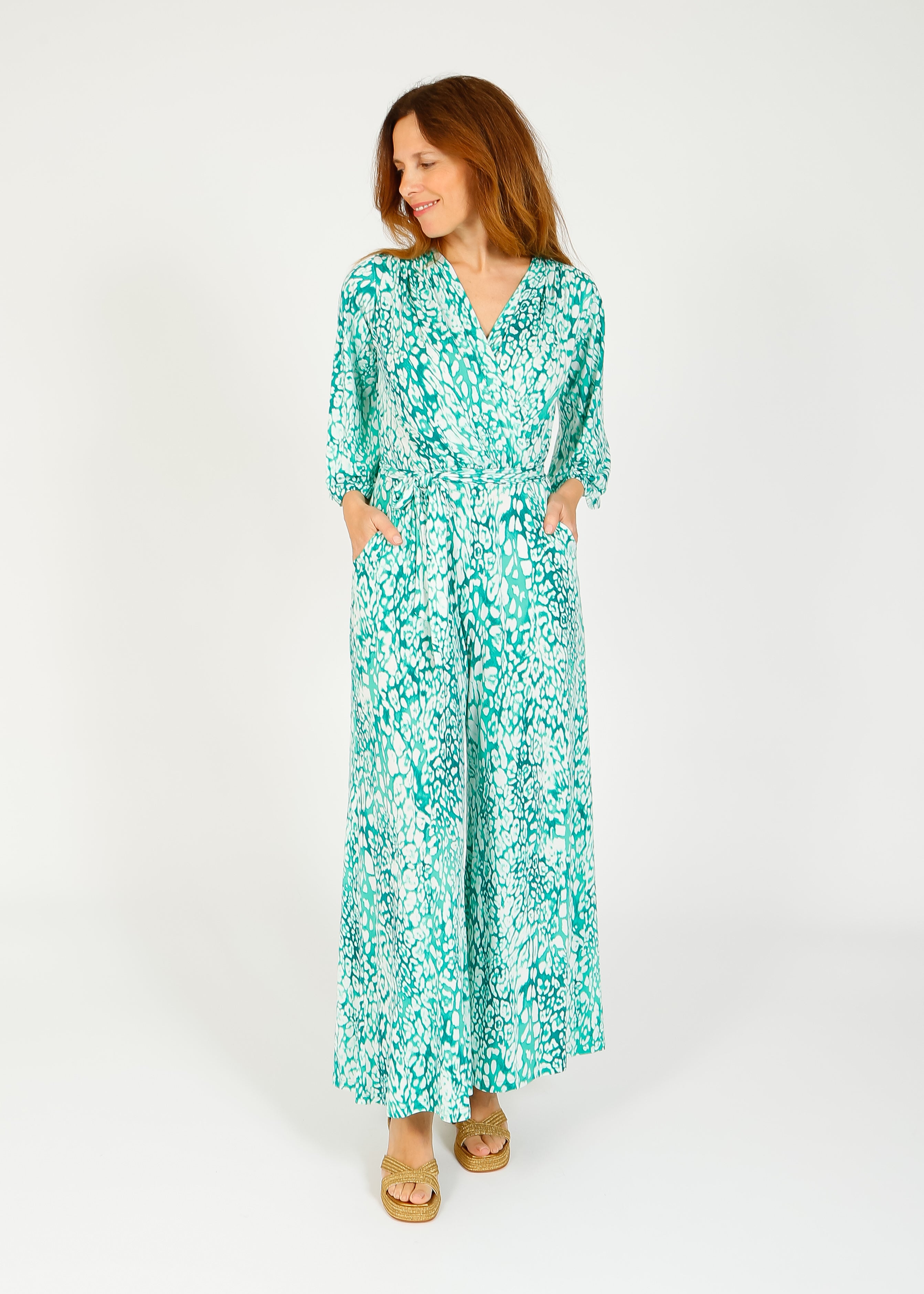 Onjenu Laurie Jumpsuit in Liz Green