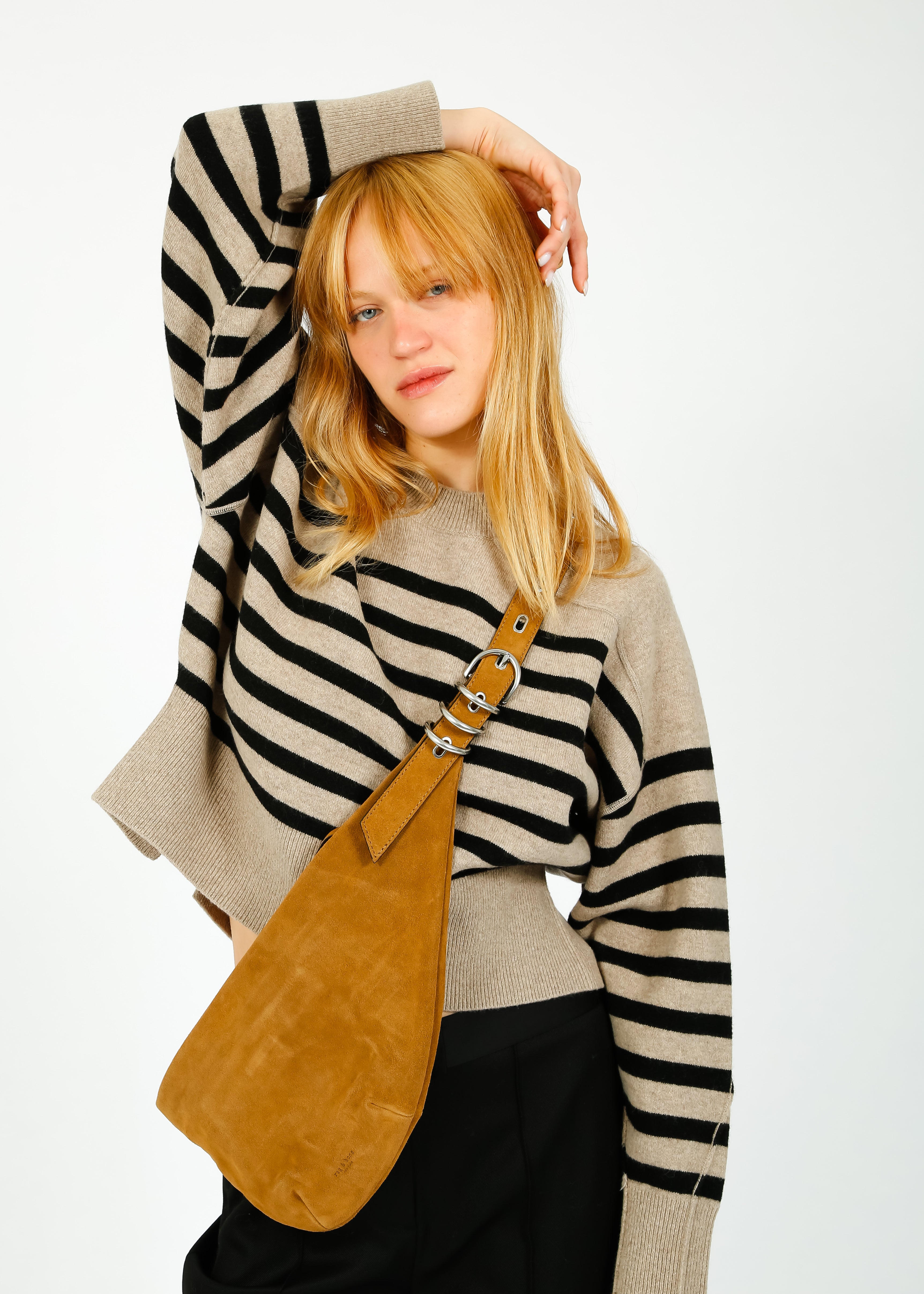 R&B Petra Sling Bag in Golden Brown – shopatanna