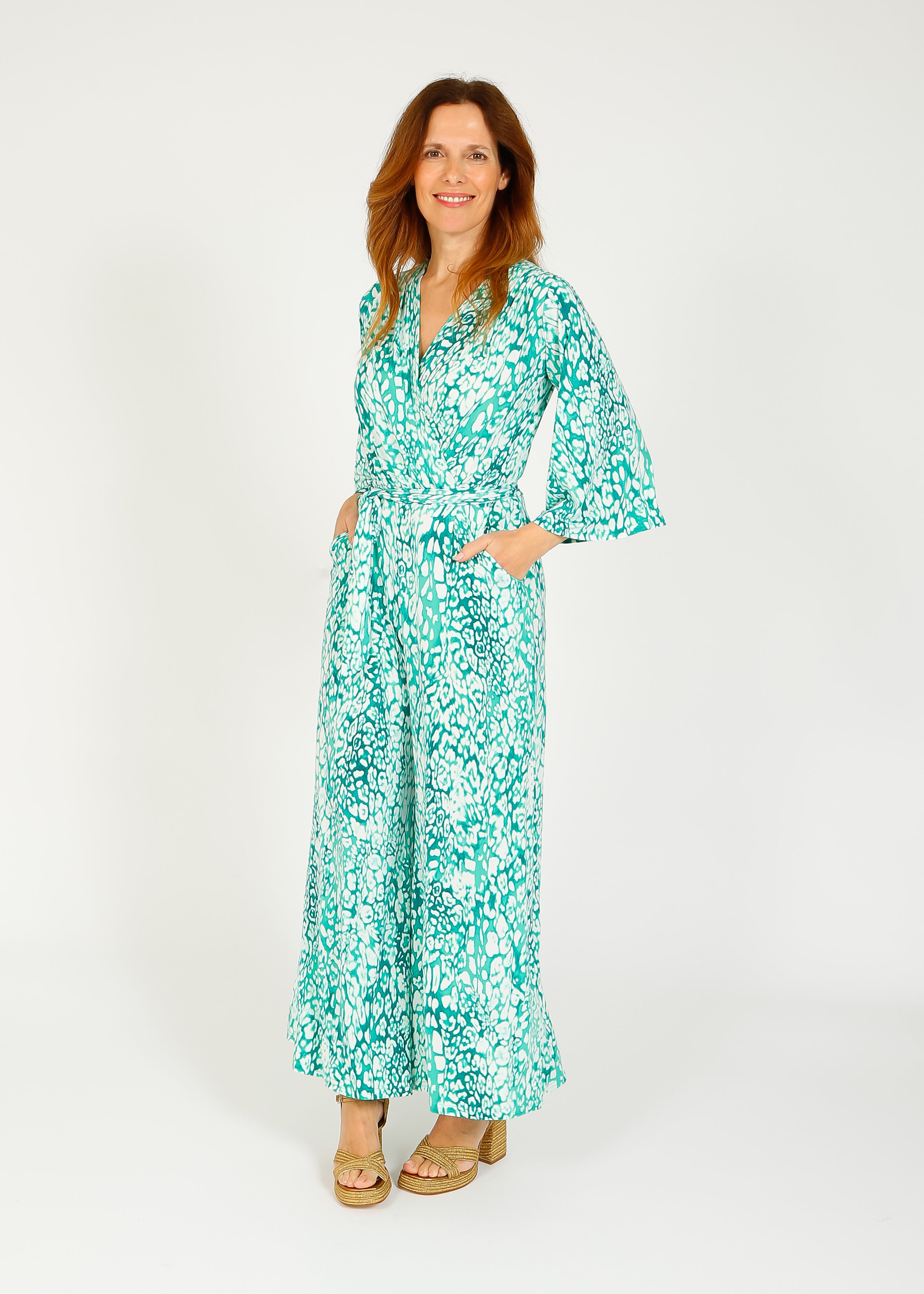 Onjenu Laurie Jumpsuit in Liz Green