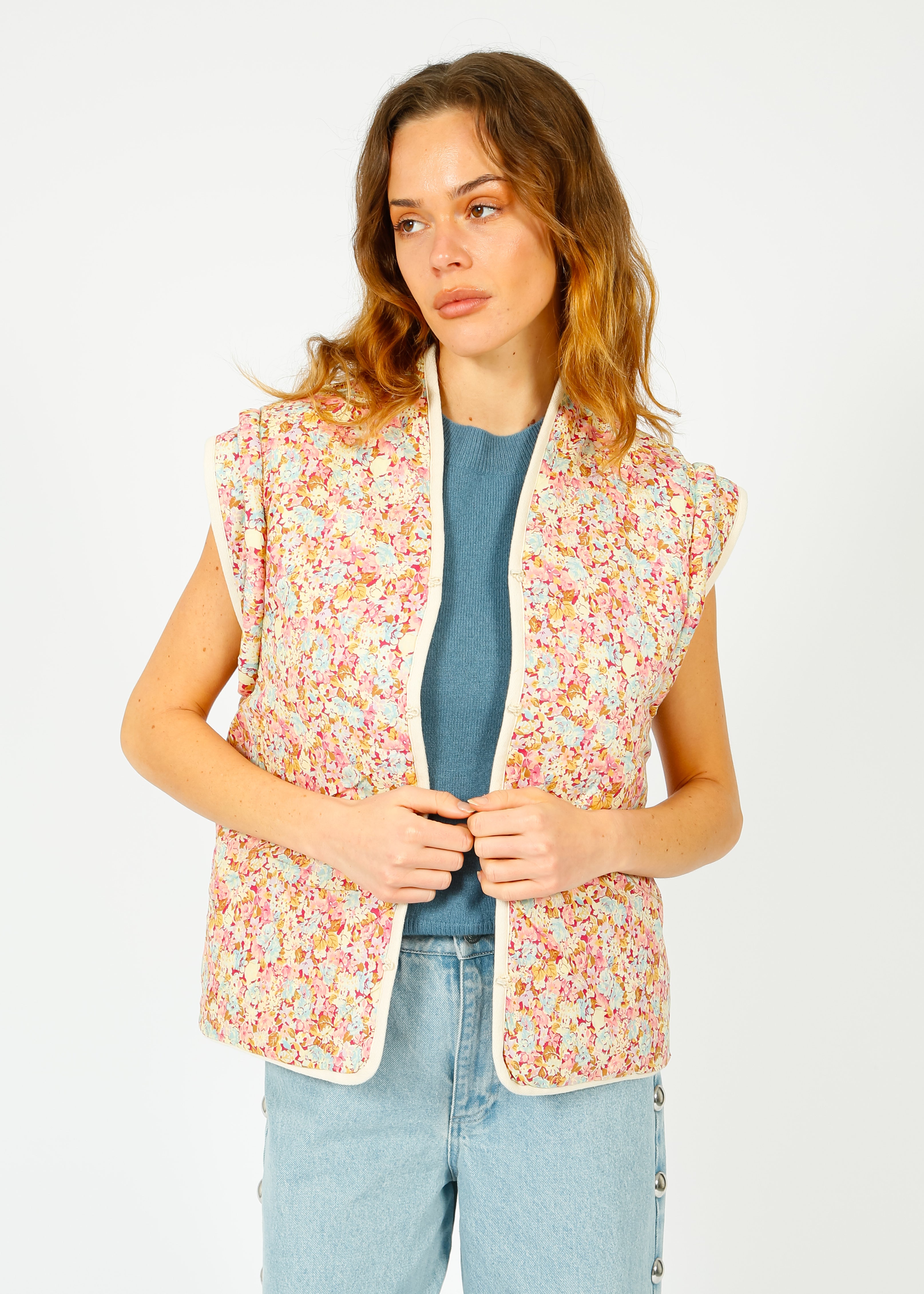LM Neliana Jacket in Patchwork Sweet Pastel