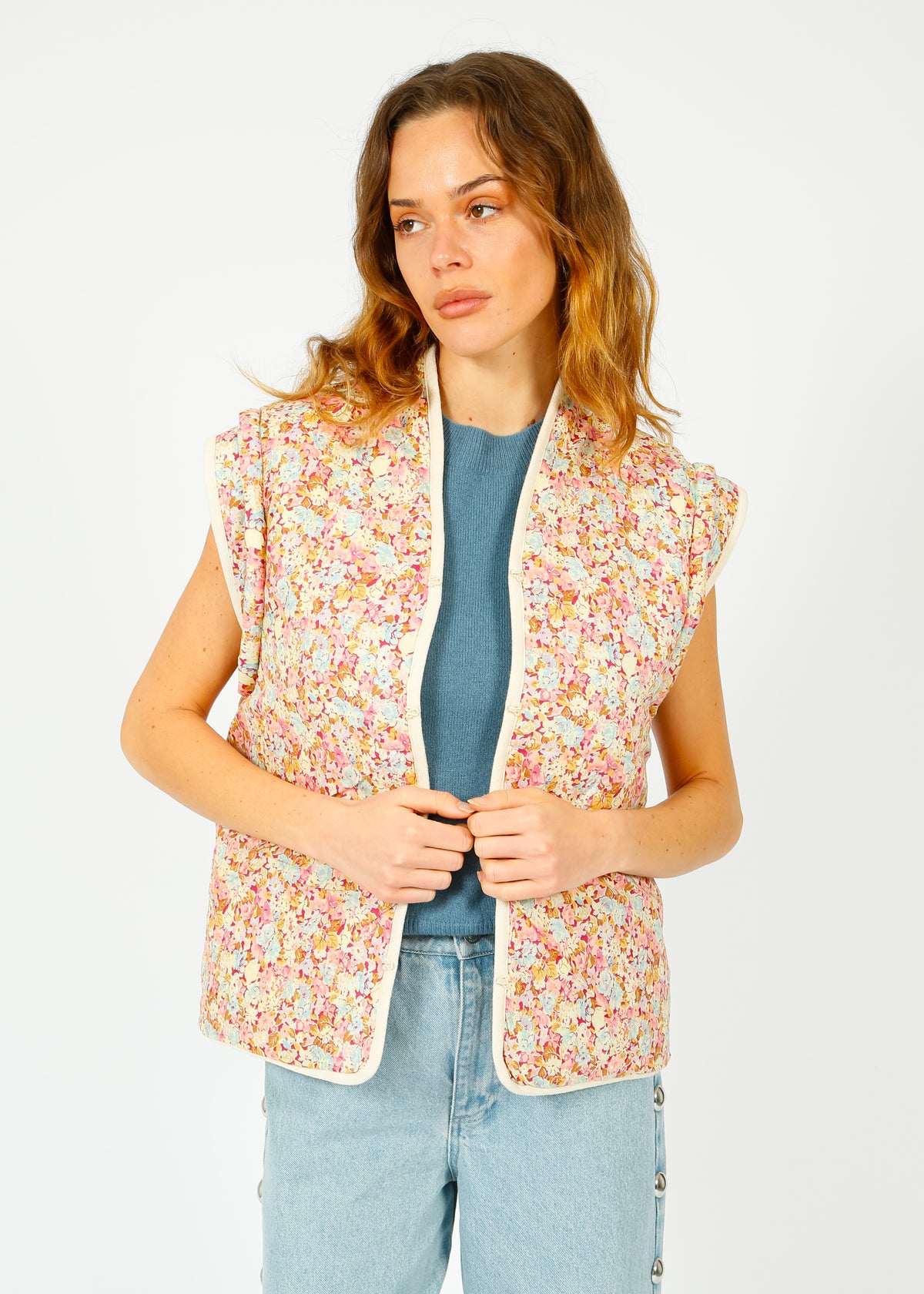 LM Neliana Jacket in Patchwork Sweet Pastel
