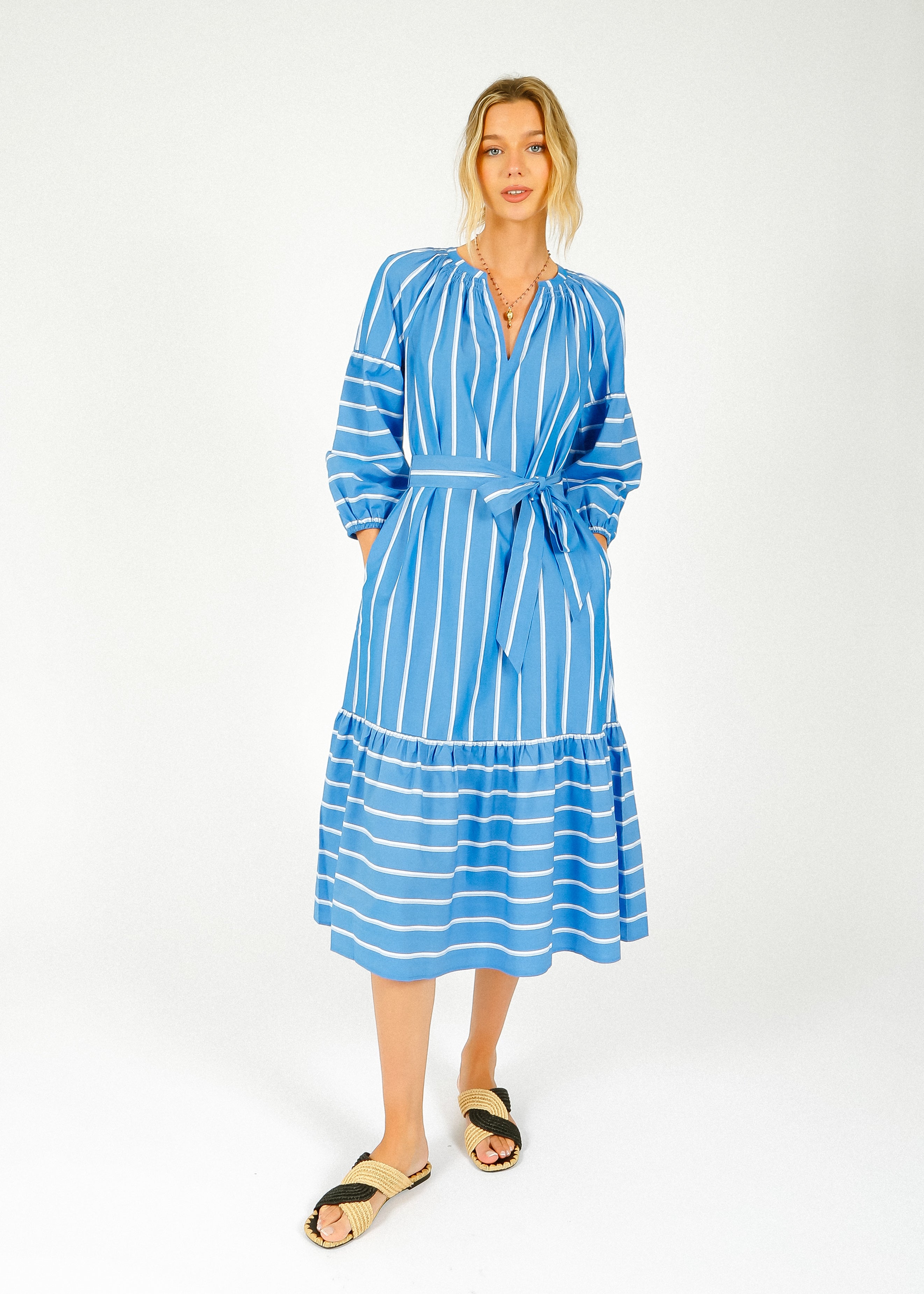 RAILS Vittoria Dress in Boiro Stripe