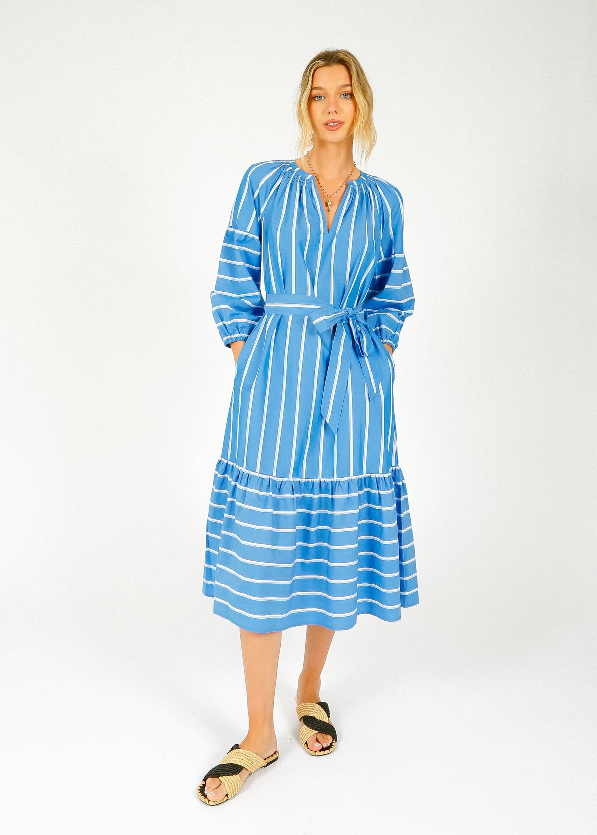 RAILS Vittoria Dress in Boiro Stripe