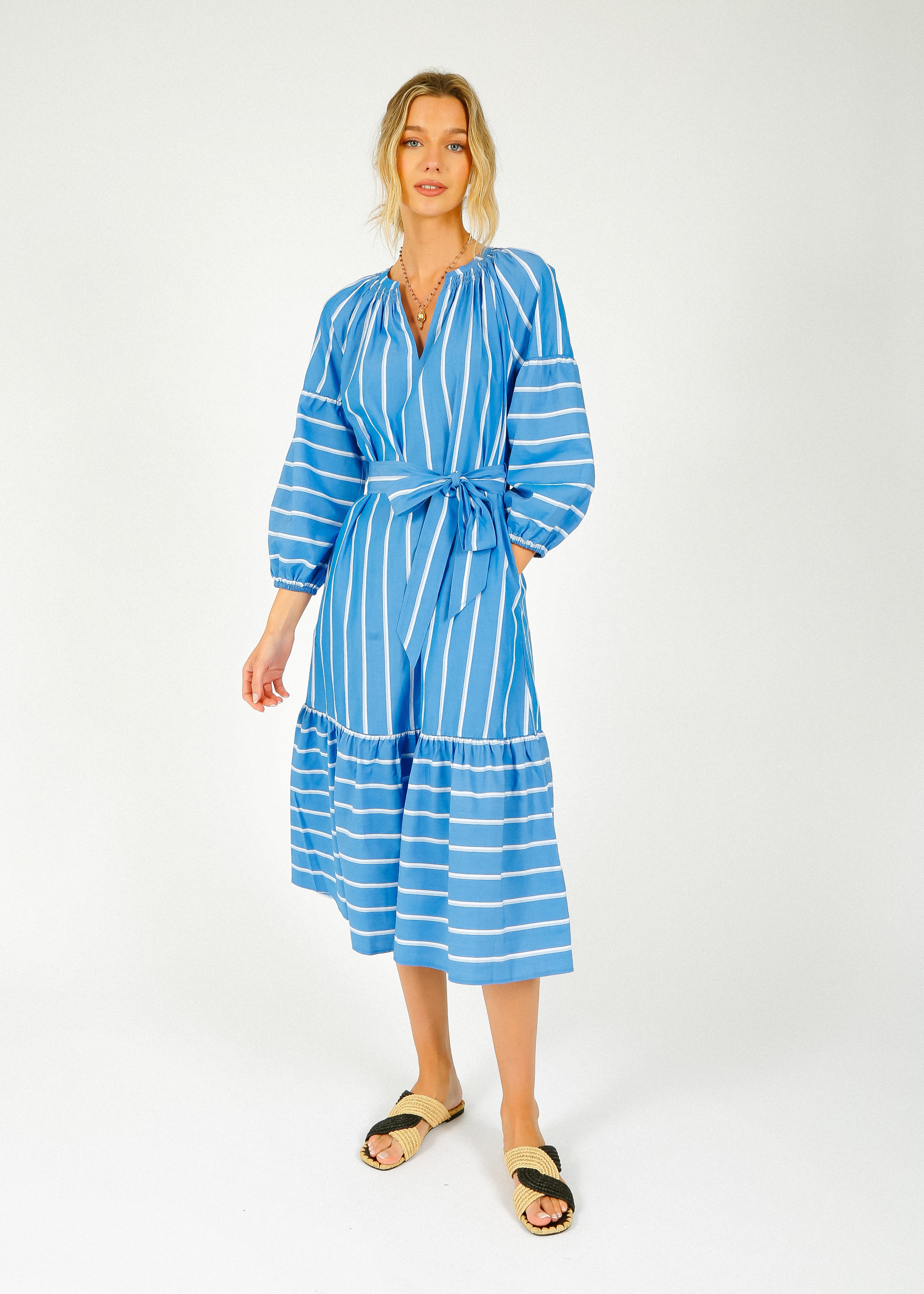 RAILS Vittoria Dress in Boiro Stripe