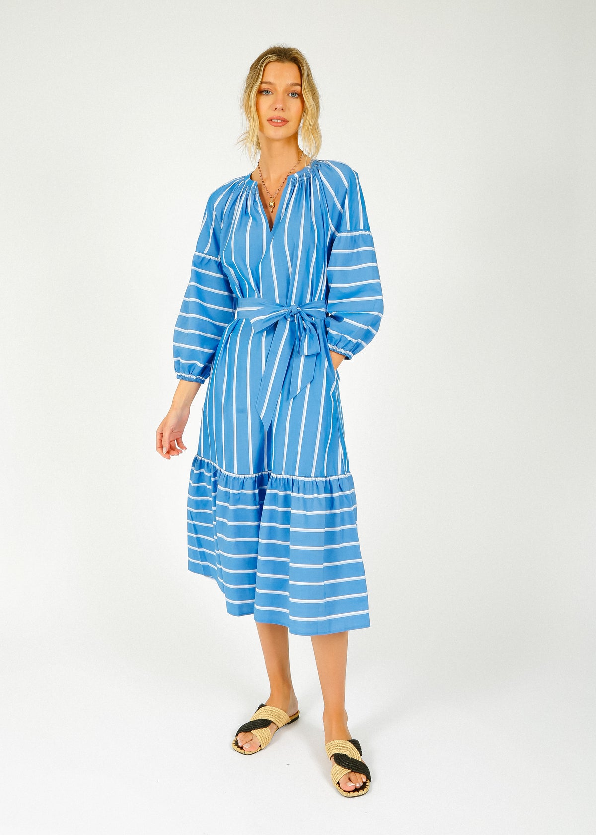 RAILS Vittoria Dress in Boiro Stripe