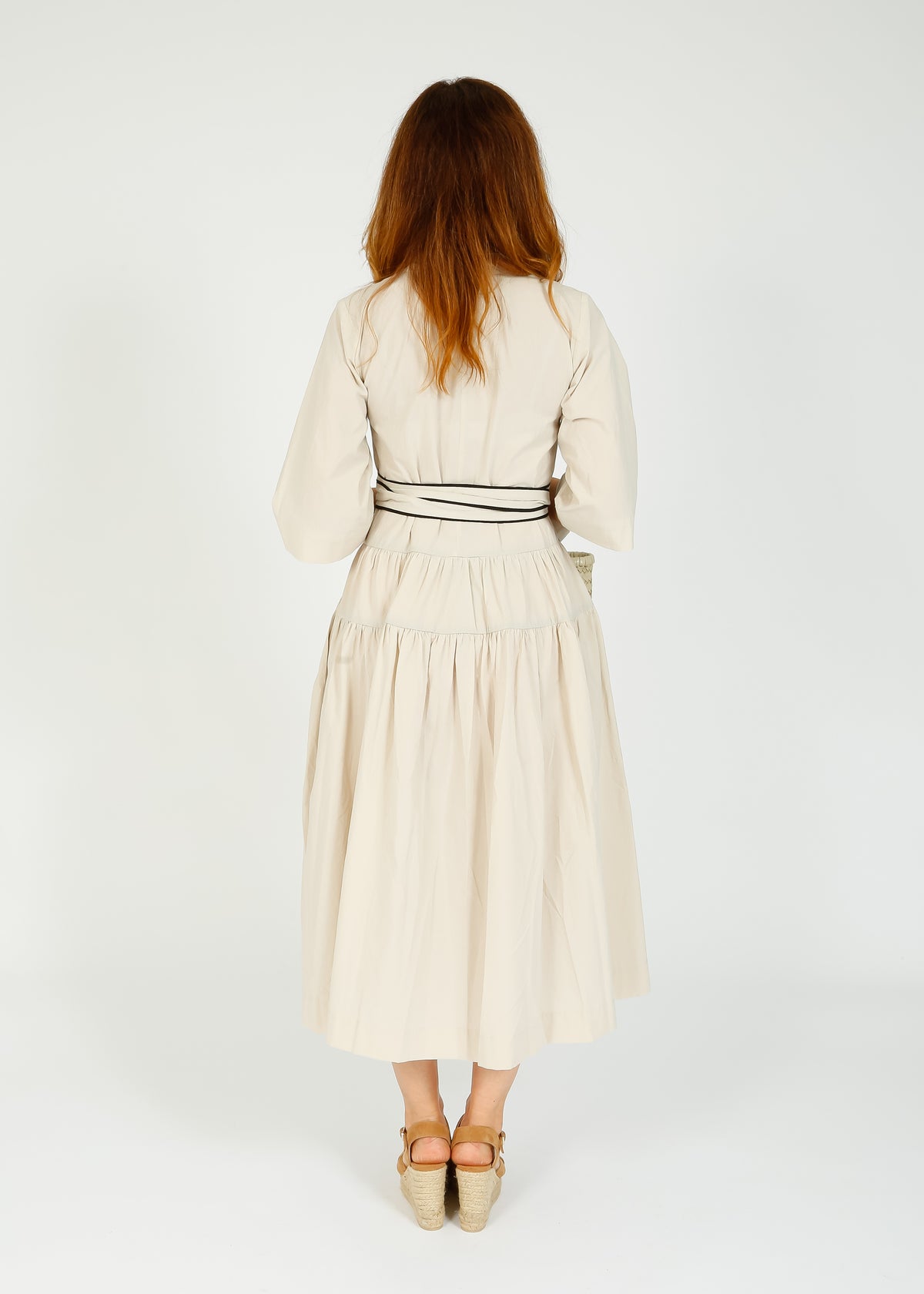LFA 867 SS Shirt Dress in Sand
