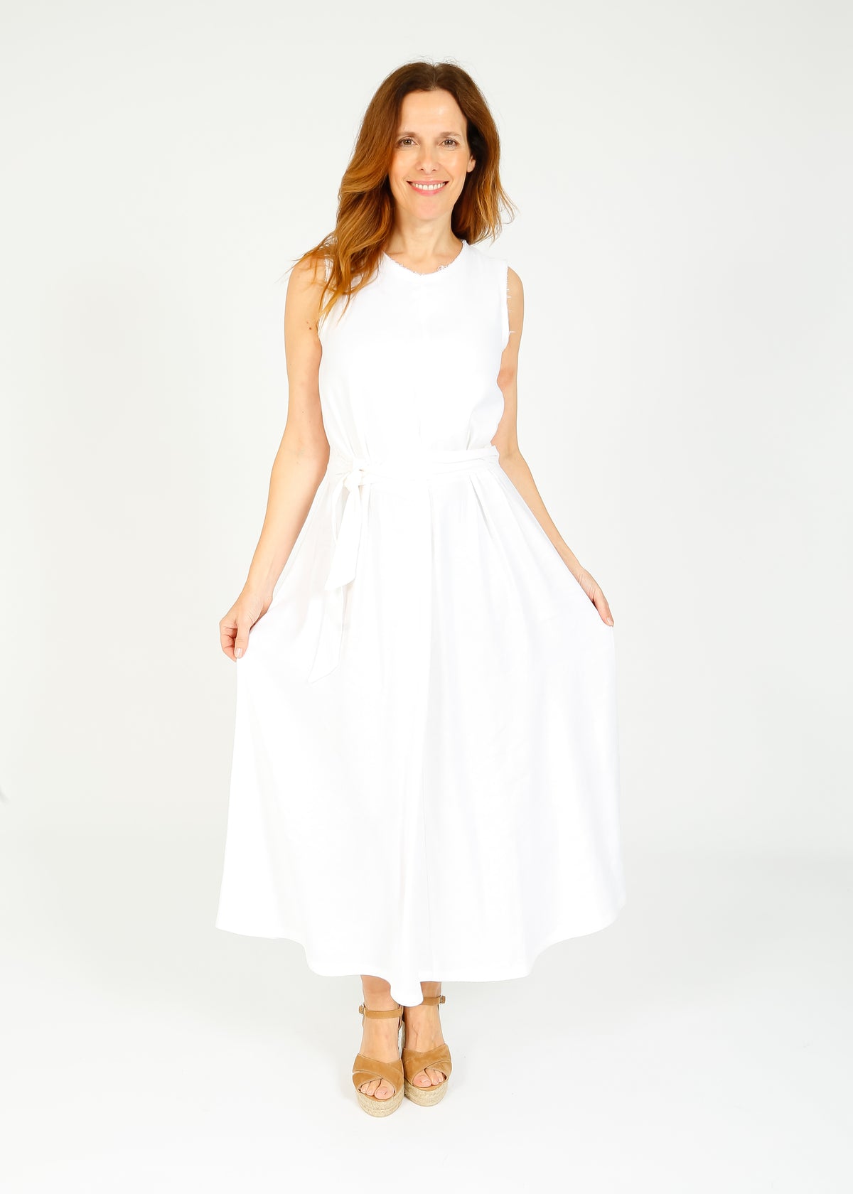 LFA 864 SL Dress in White