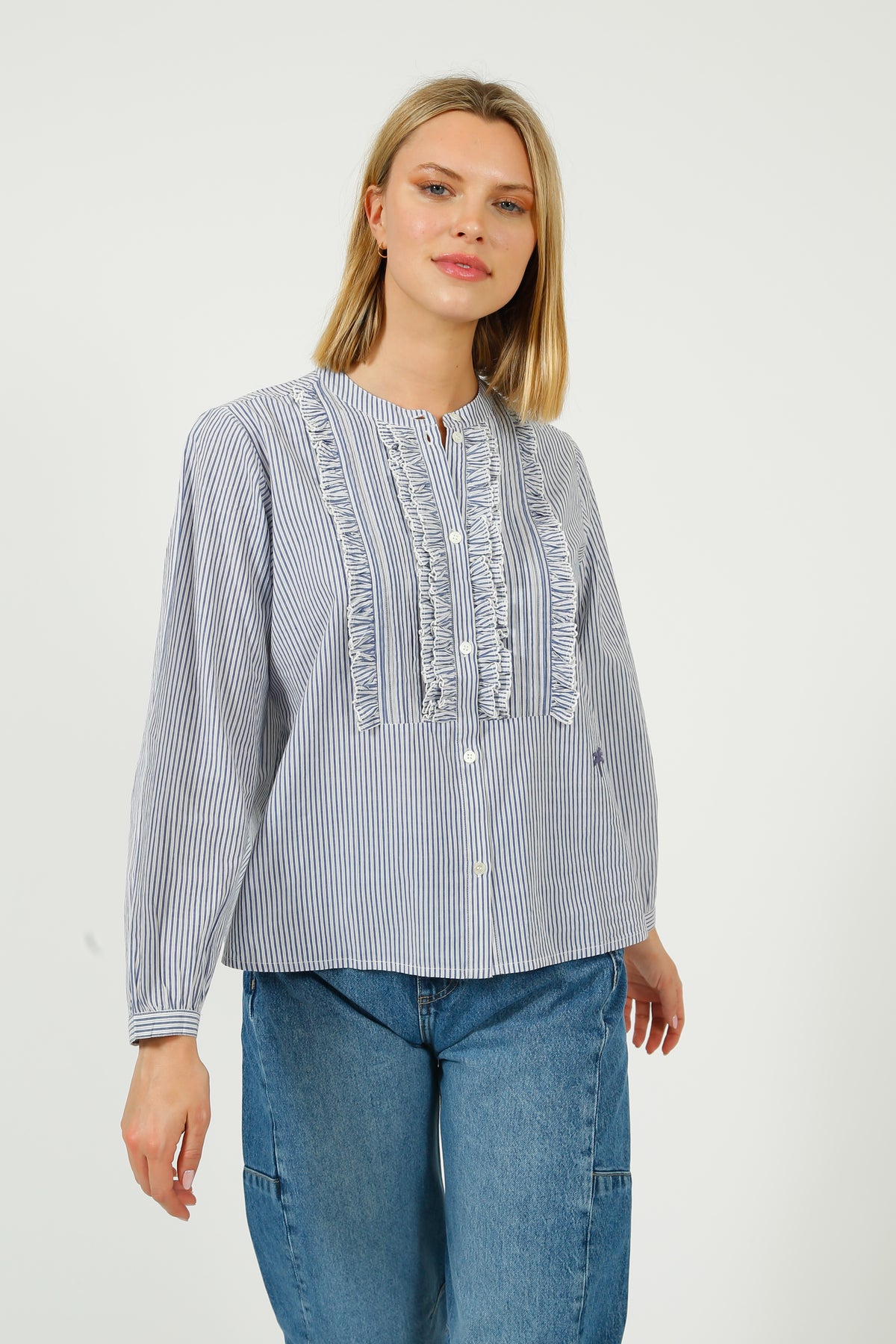 FIVE Constantine Blouse in Indigo