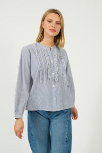 You added <b><u>FIVE Constantine Blouse in Indigo</u></b> to your cart.