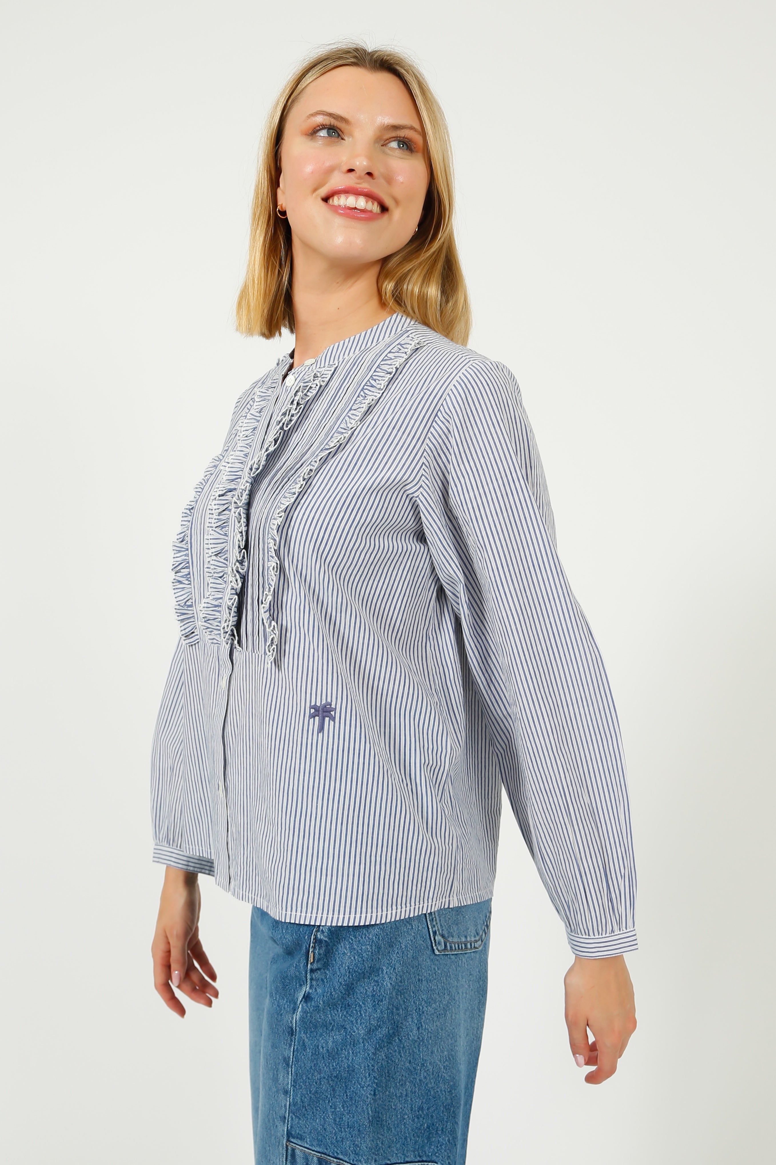 FIVE Constantine Blouse in Indigo