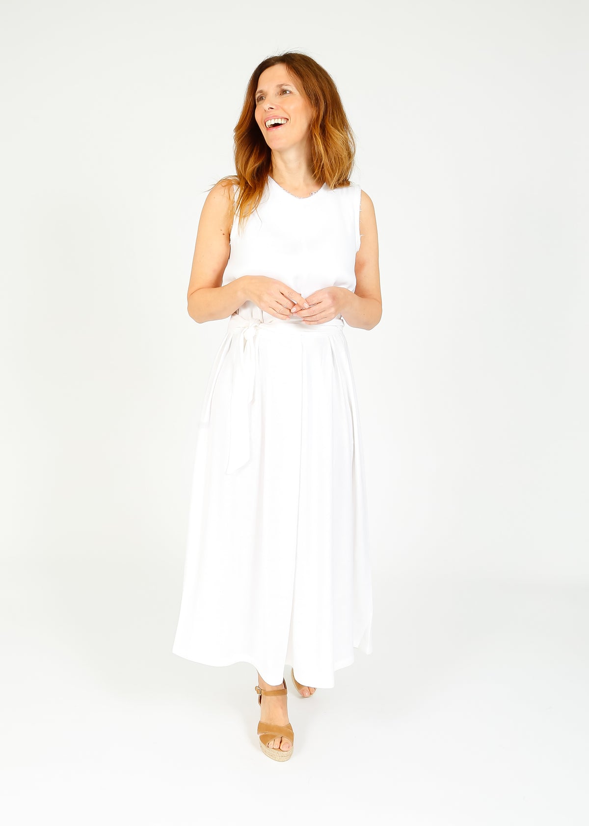 LFA 864 SL Dress in White