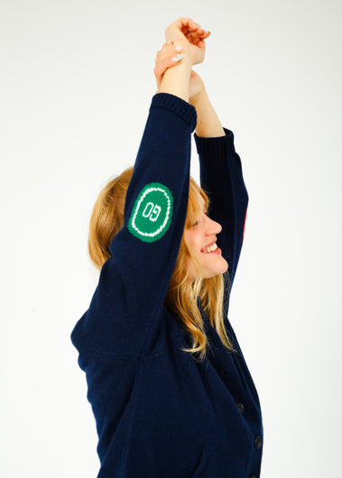 JU Stop/Go Cardi in Navy