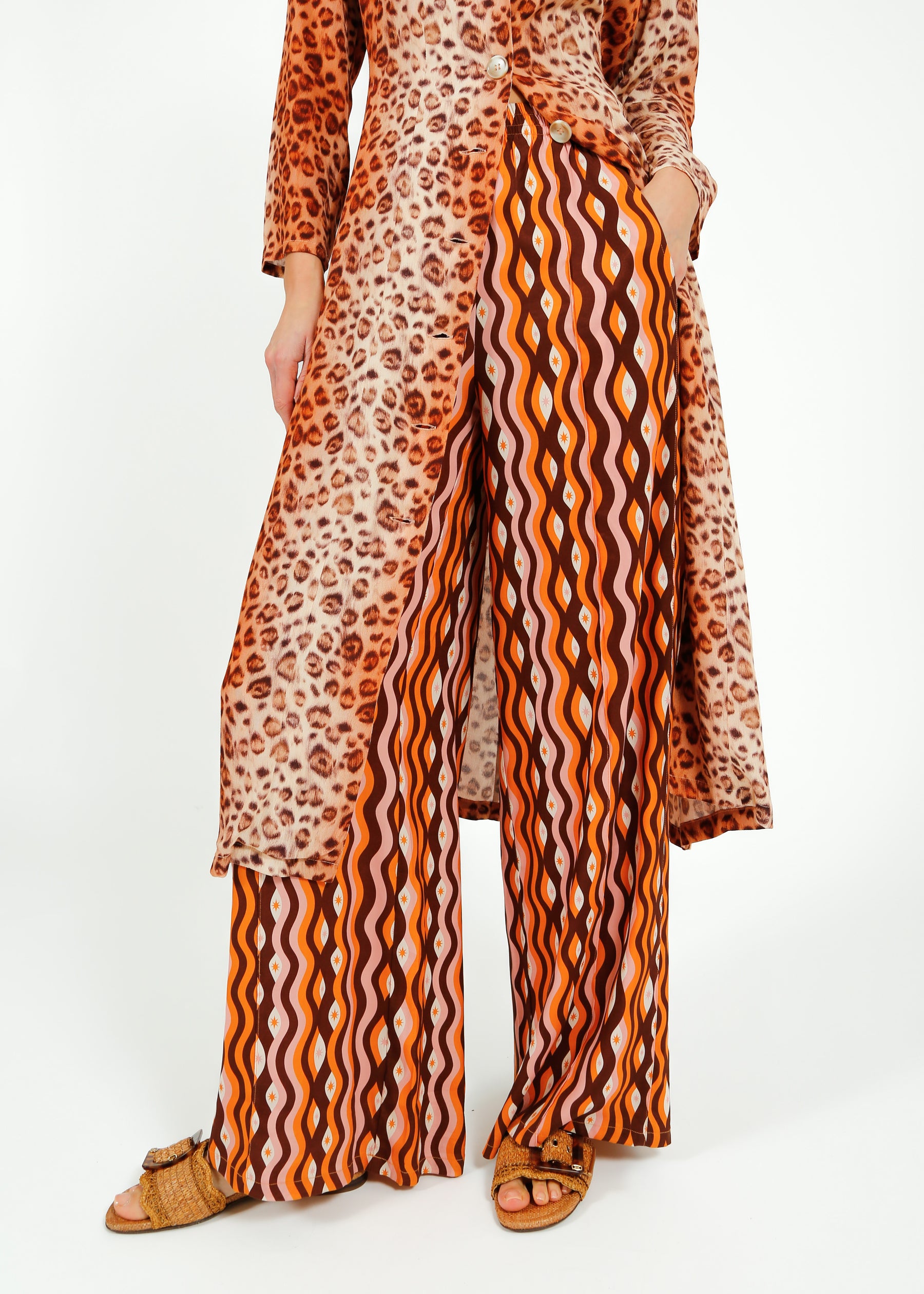 Primrose Park Kylie Trousers in Waves