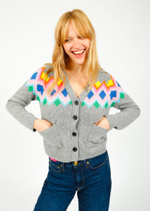 You added <b><u>JU Bright Fairisle Cardi in Multi</u></b> to your cart.