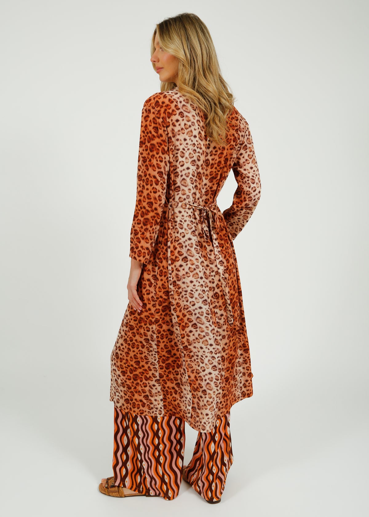 Primrose Park Eli Dress in Leopard