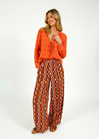 Primrose Park Kylie Trousers in Waves