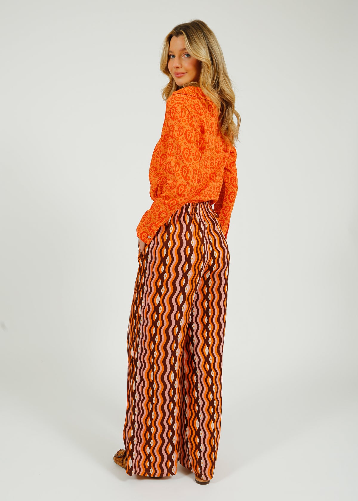 Primrose Park Kylie Trousers in Waves