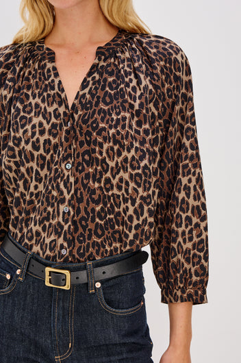 RAILS Josephine Shirt in Brown Nala