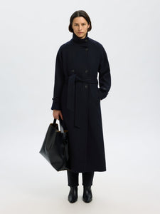 You added <b><u>SELECTED Madeline Manteco Coat in Sky Captain</u></b> to your cart.