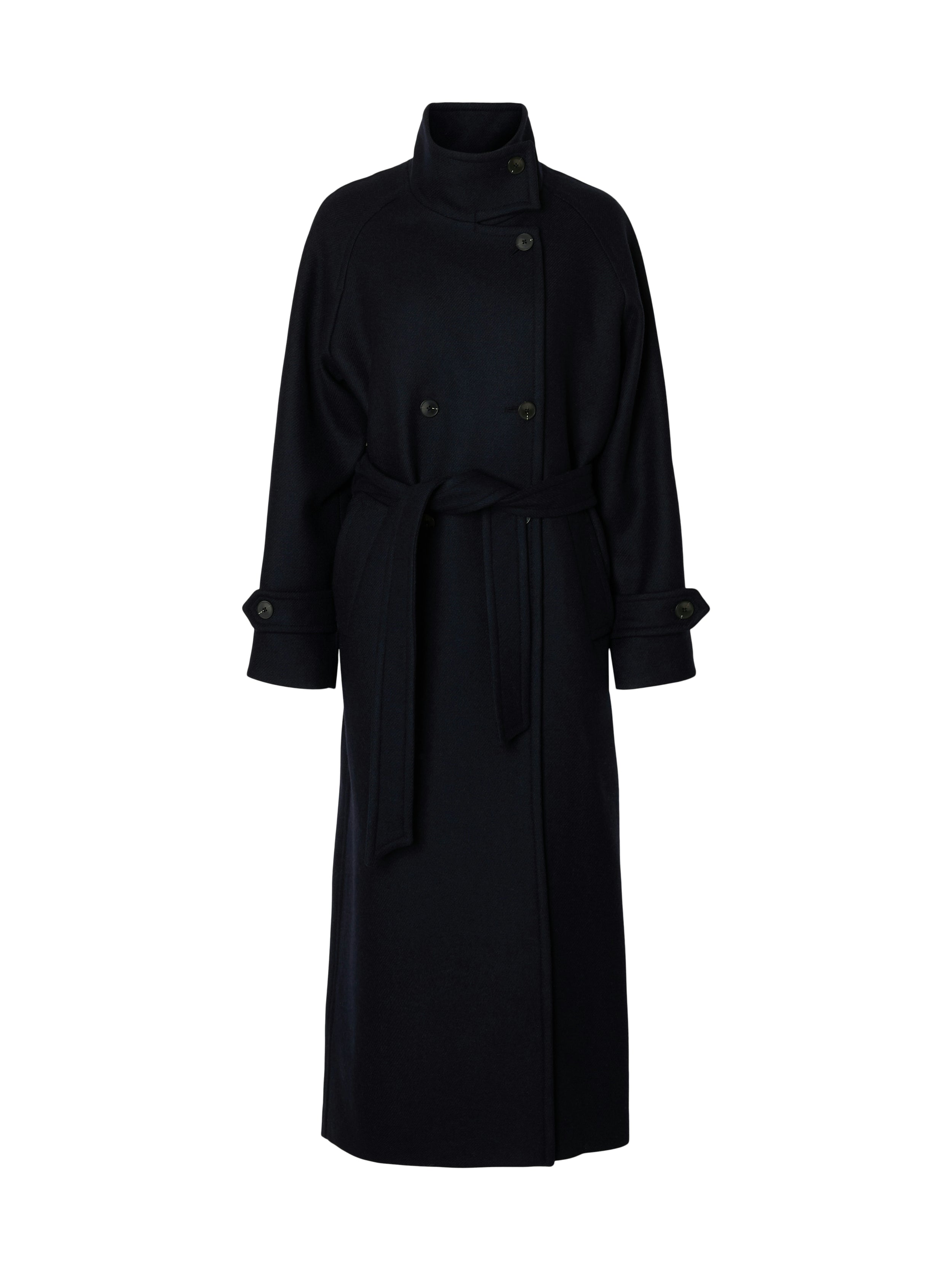 SELECTED Madeline Manteco Coat in Sky Captain