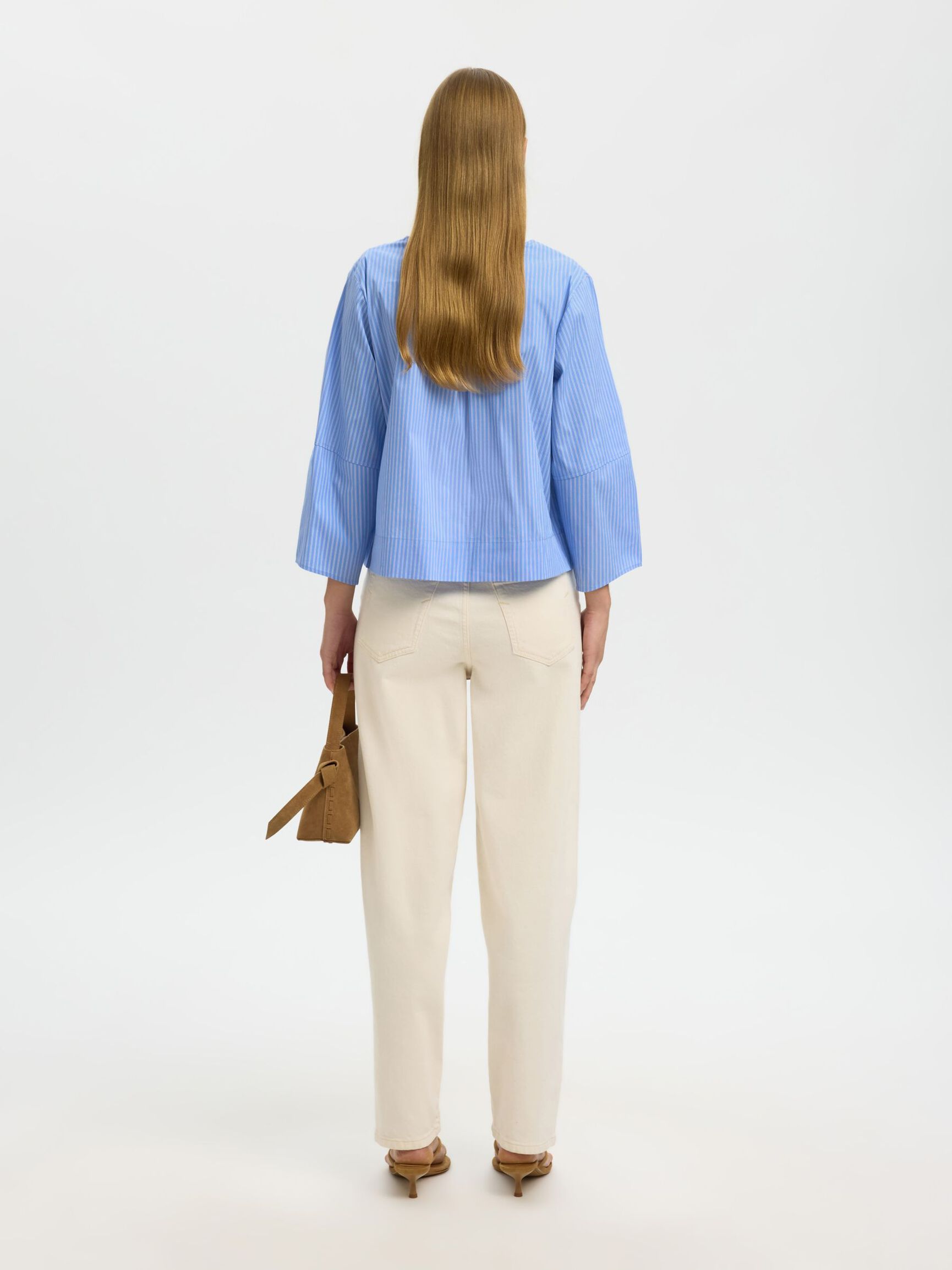 Selected Bea V Neck back