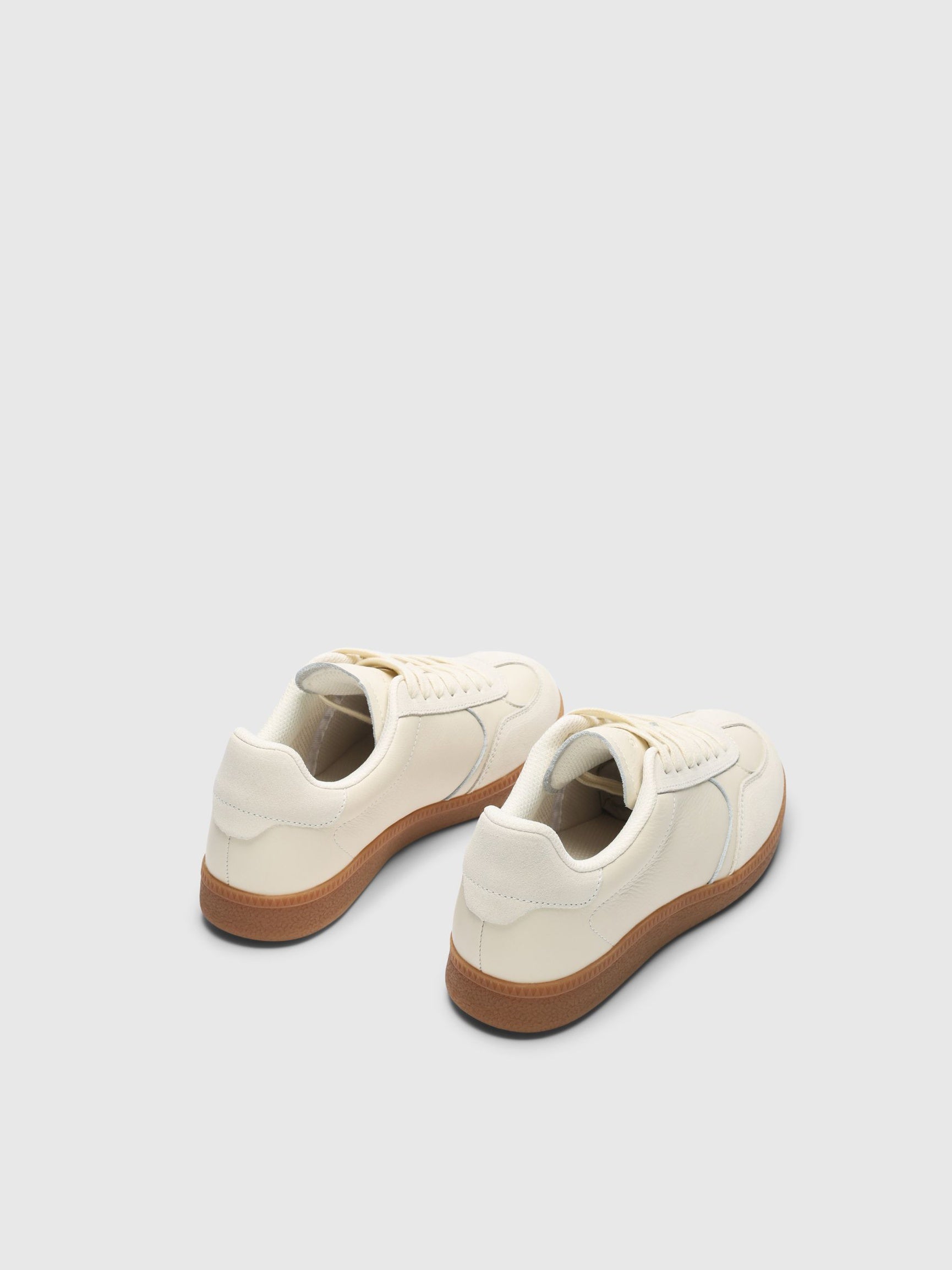 SELECTED Frida Mix Sneakers in White