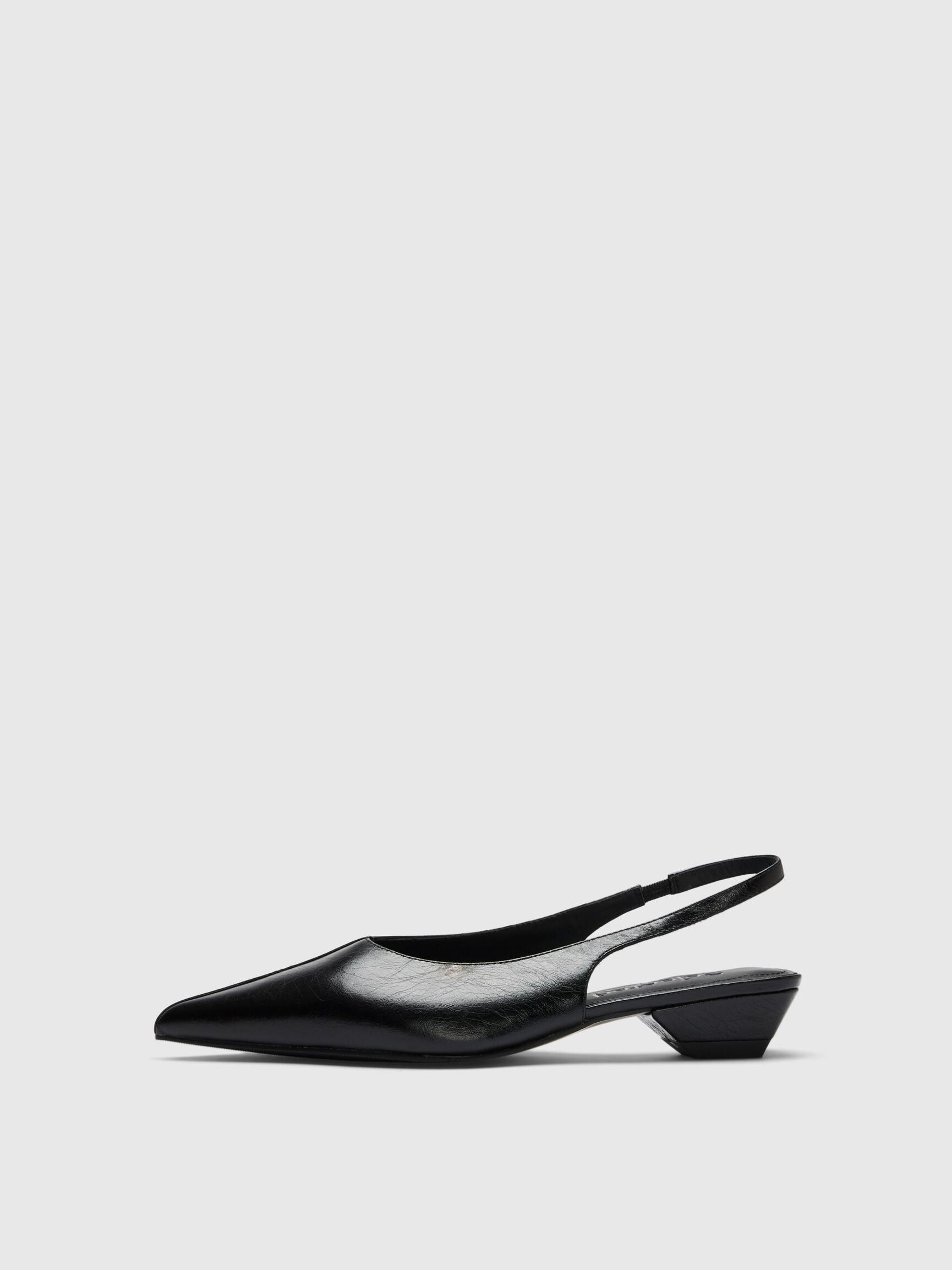 SELECTED Greta Slingback - Black