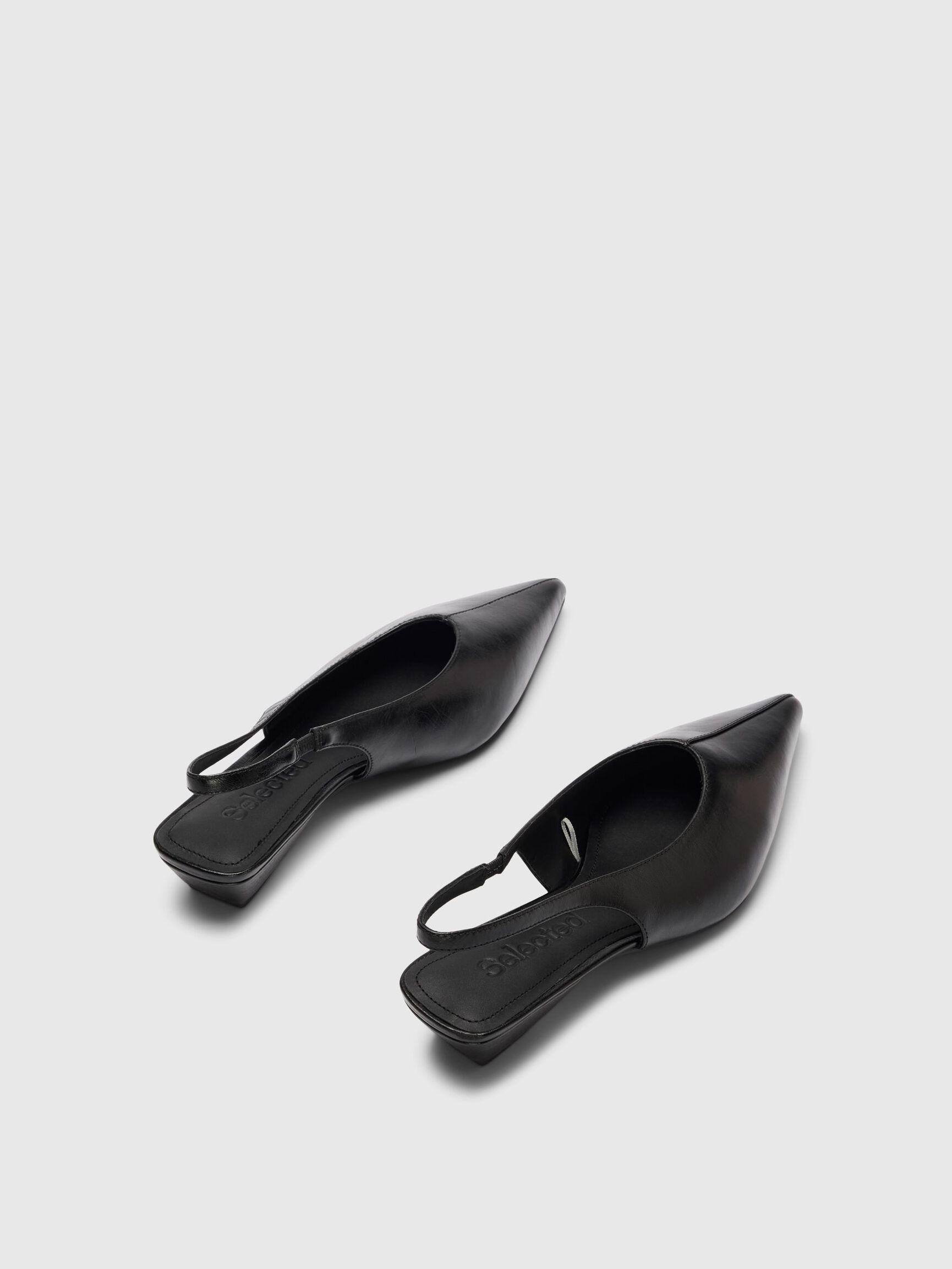 SELECTED Greta Slingback - Black
