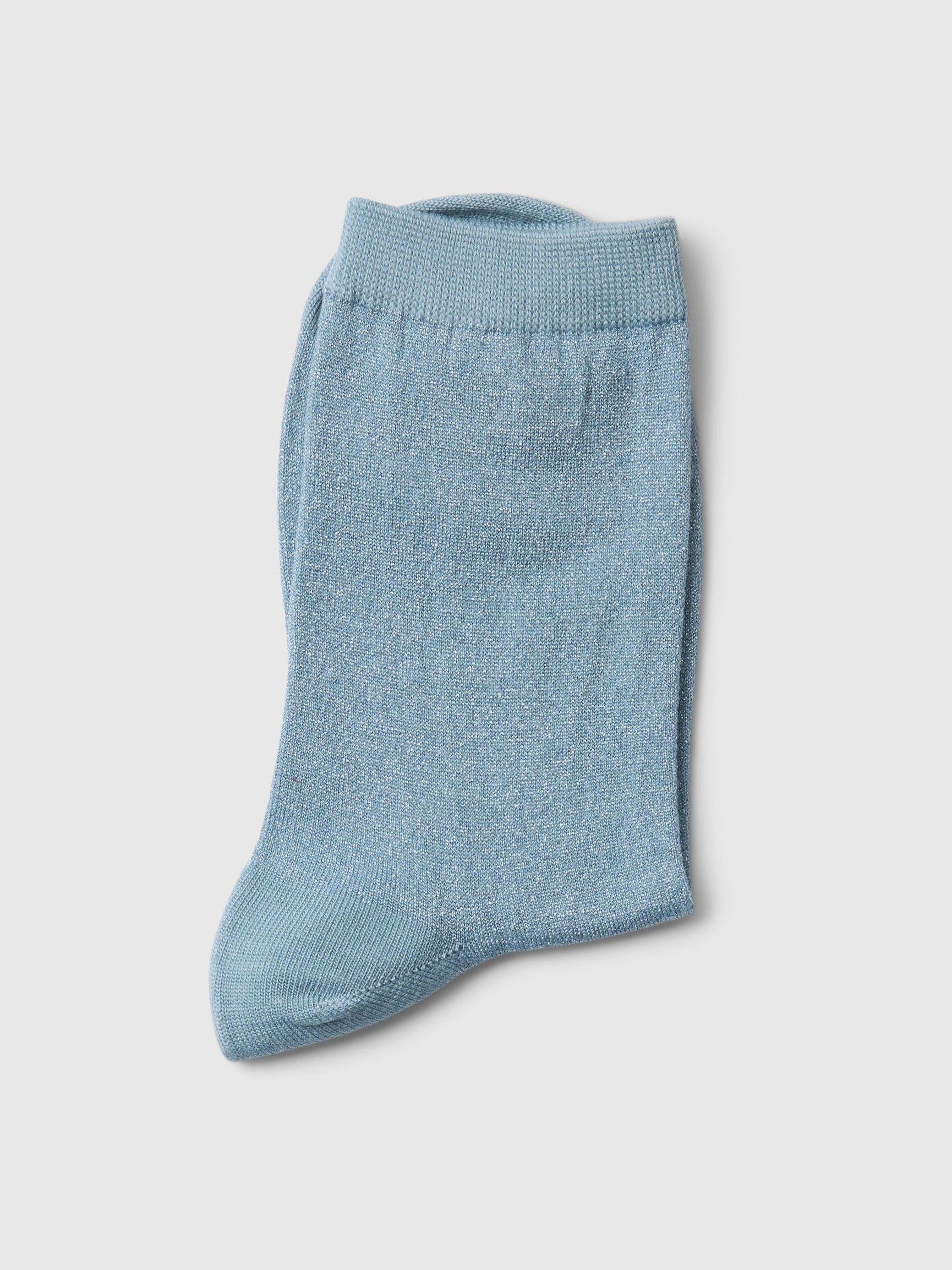 SELECTED Kim Socks in Dusty Blue