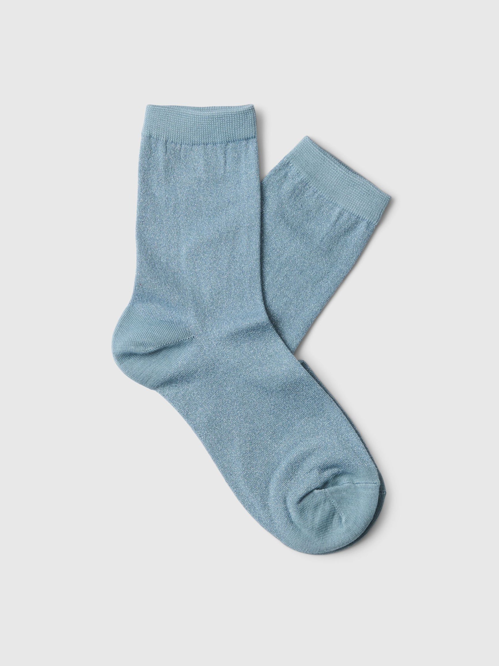 SELECTED Kim Socks in Dusty Blue