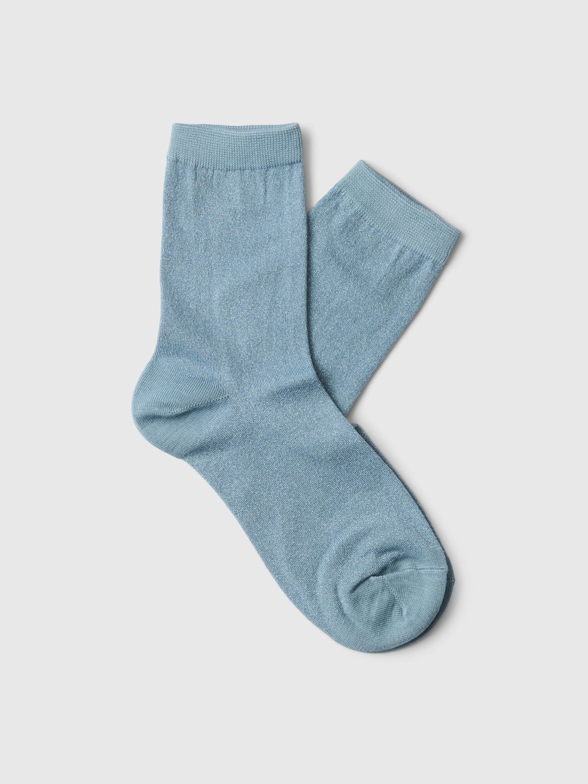 SELECTED Kim Socks in Dusty Blue