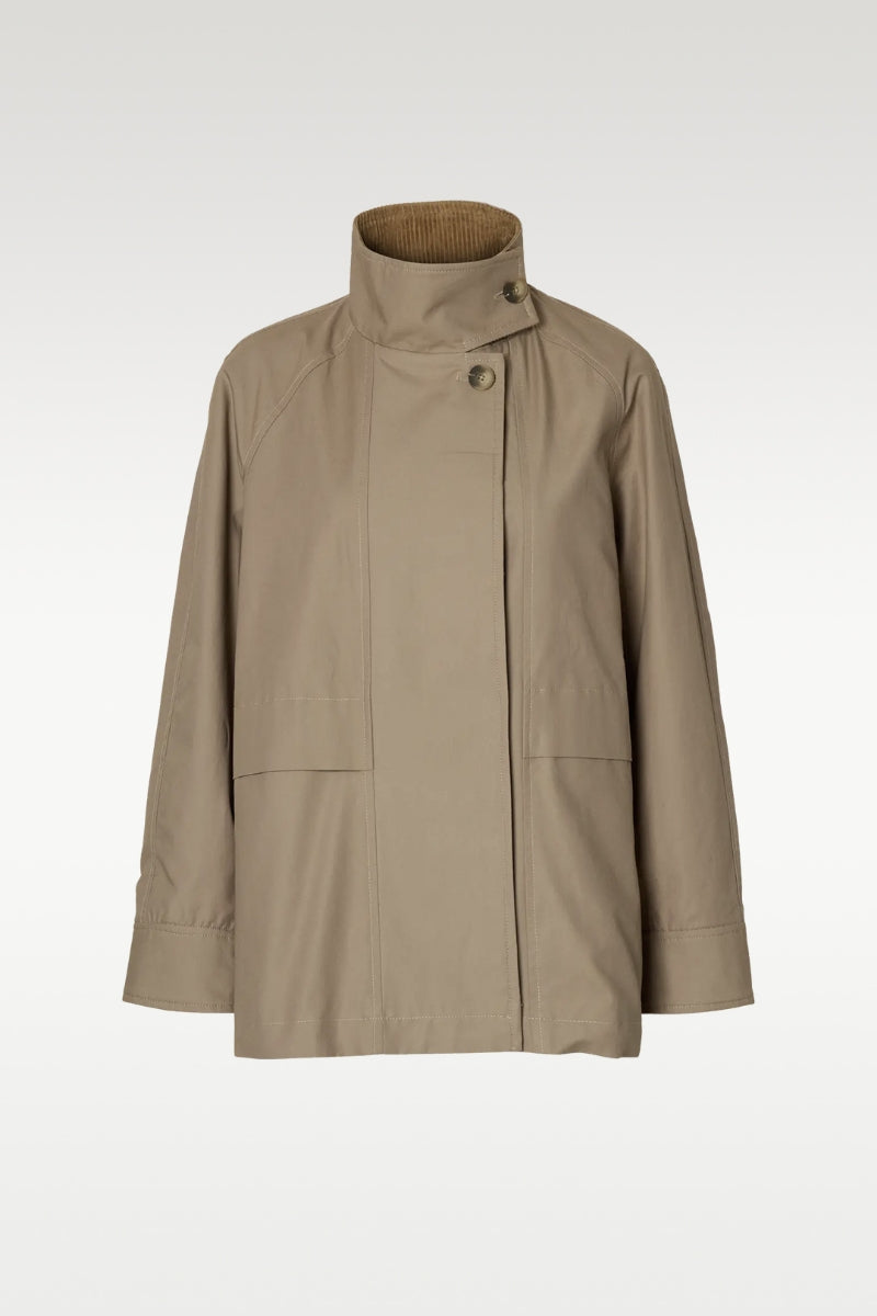 SELECTED Kylie Jacket in Weathered Teak