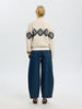 SELECTED Lili High Neck Knit - Egret, Black