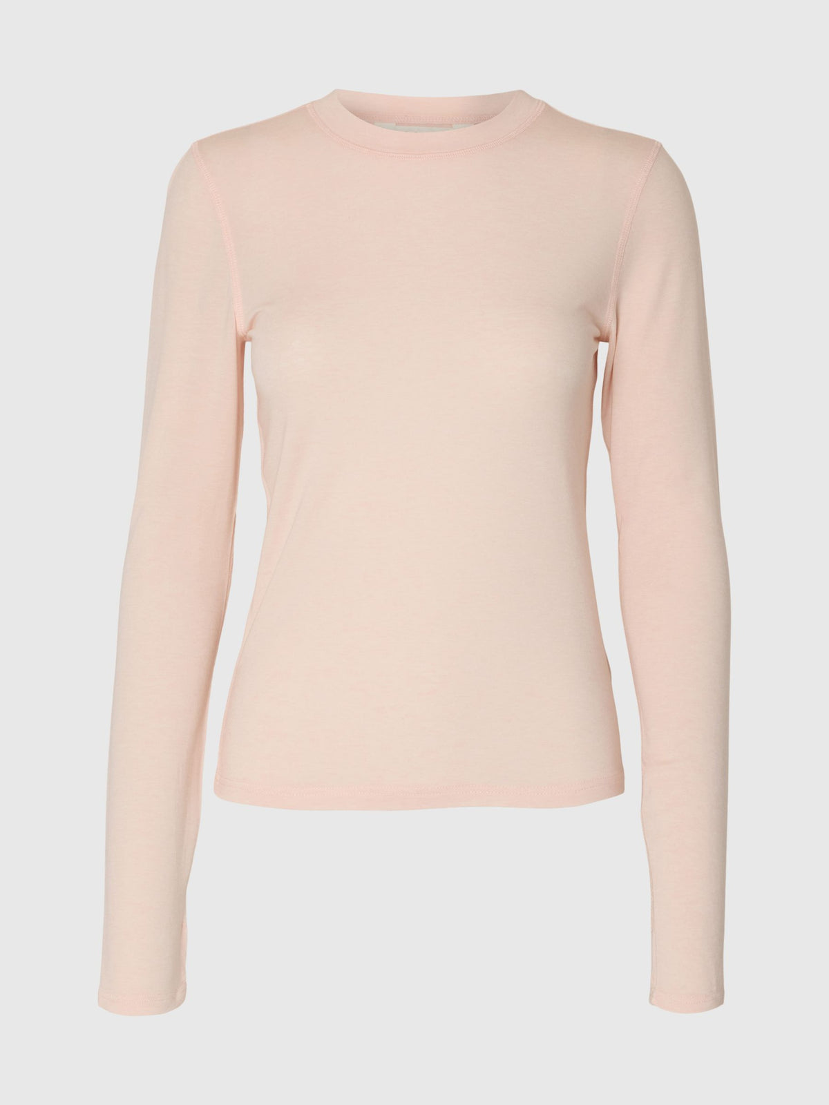 SELECTED Lina LS Top in Pale Dogwood