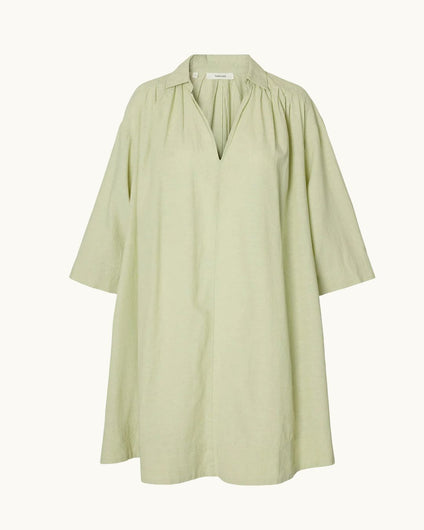 SELECTED Luisa Talia Linen Blend Dress in Lint